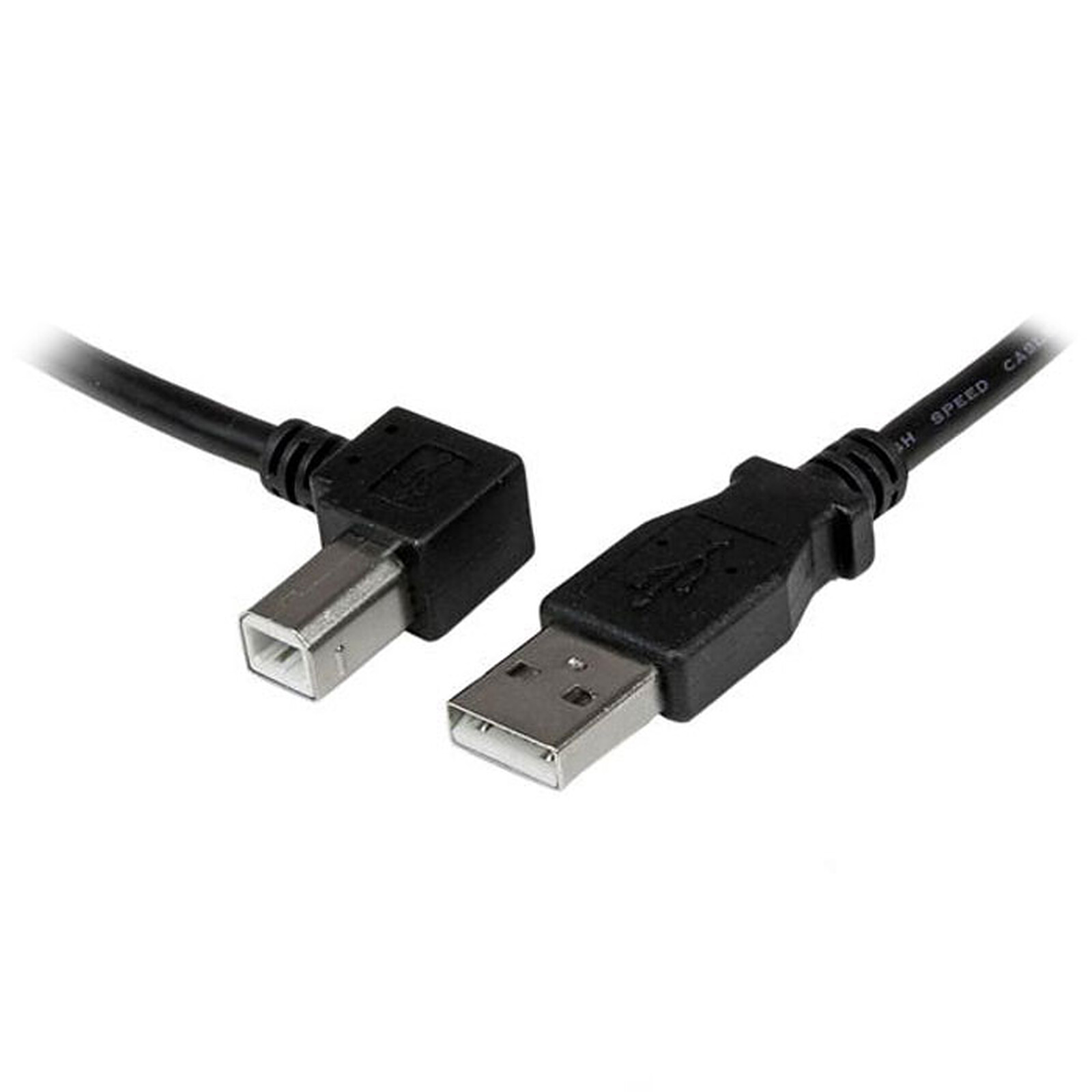 StarTech.com Câble USB 2.0 Type-A vers Type-B coudé - M/M - pour
