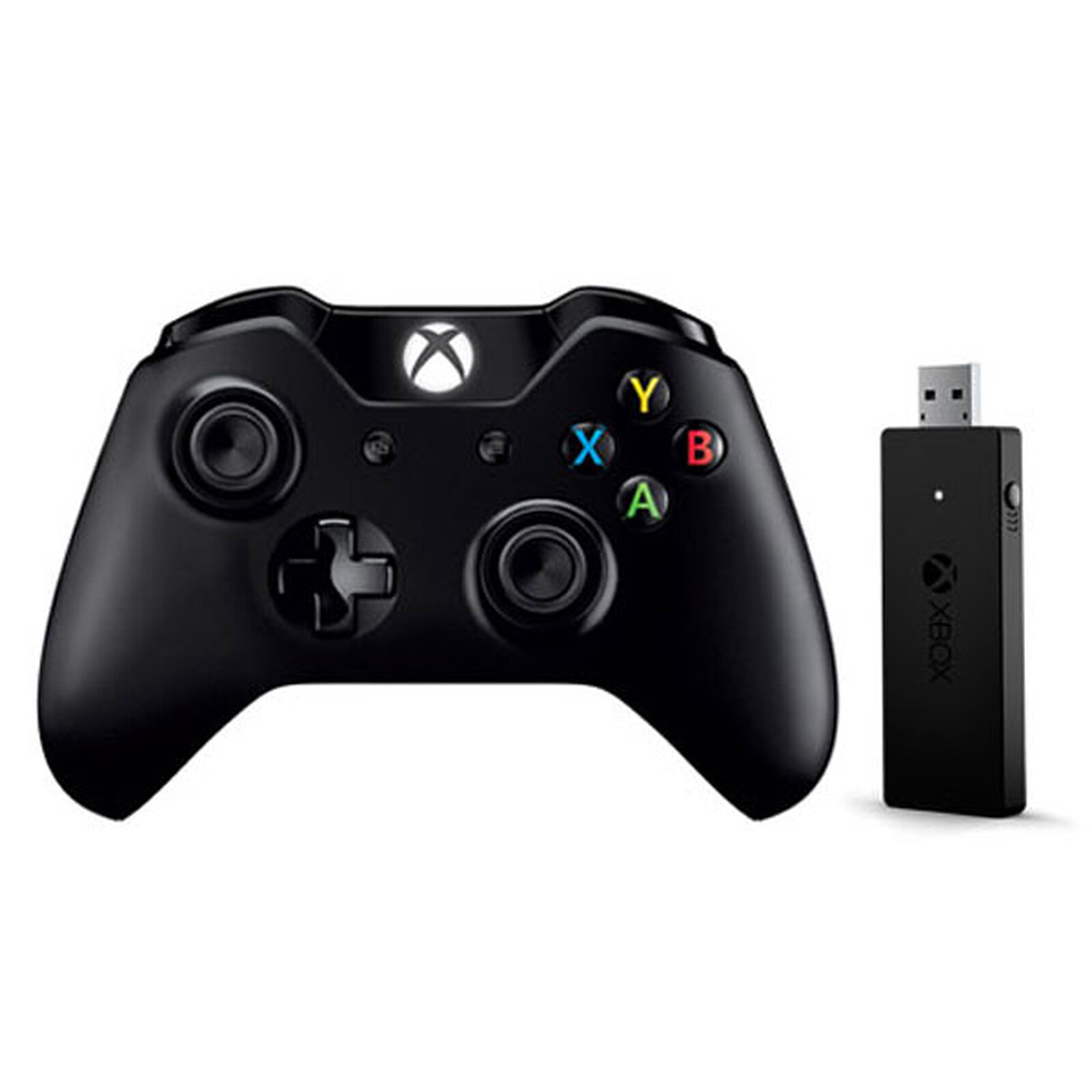 Xbox One Controller + Wireless Adapter - Manette PC Microsoft sur