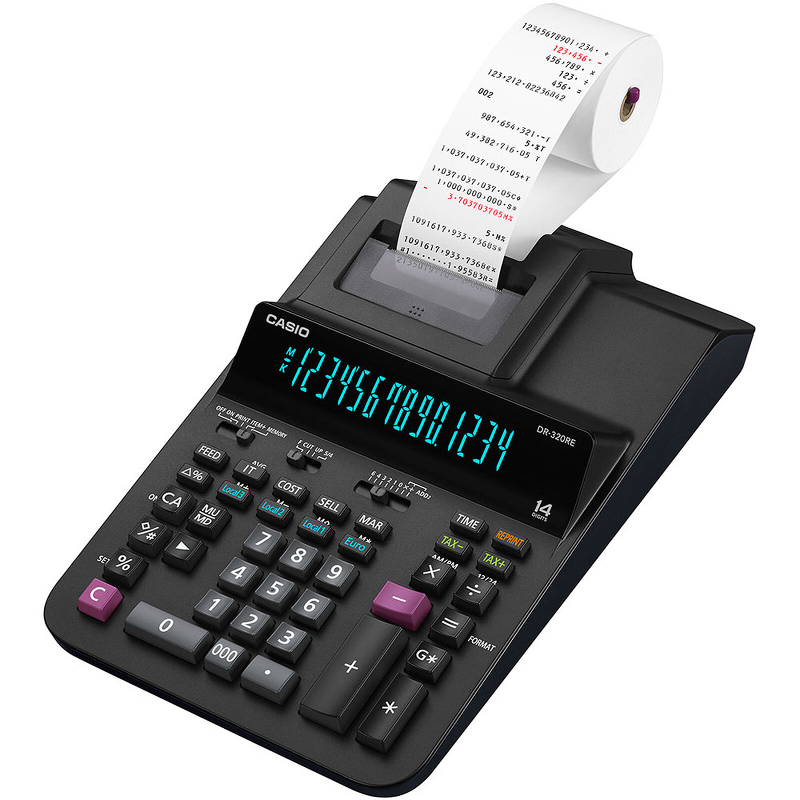 Calculatrices de bureau avec imprimante - acheter