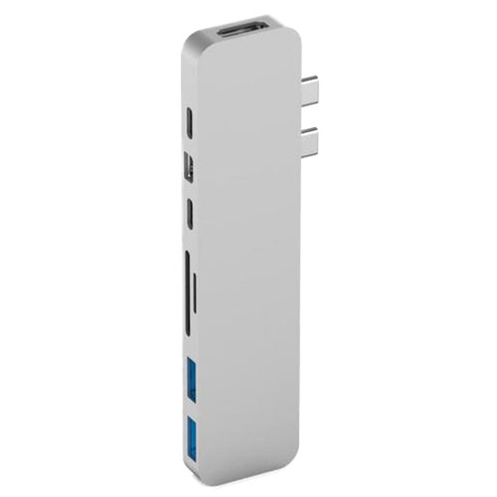 HyperDrive USB-C Adaptateur Thunderbolt 3 Argent