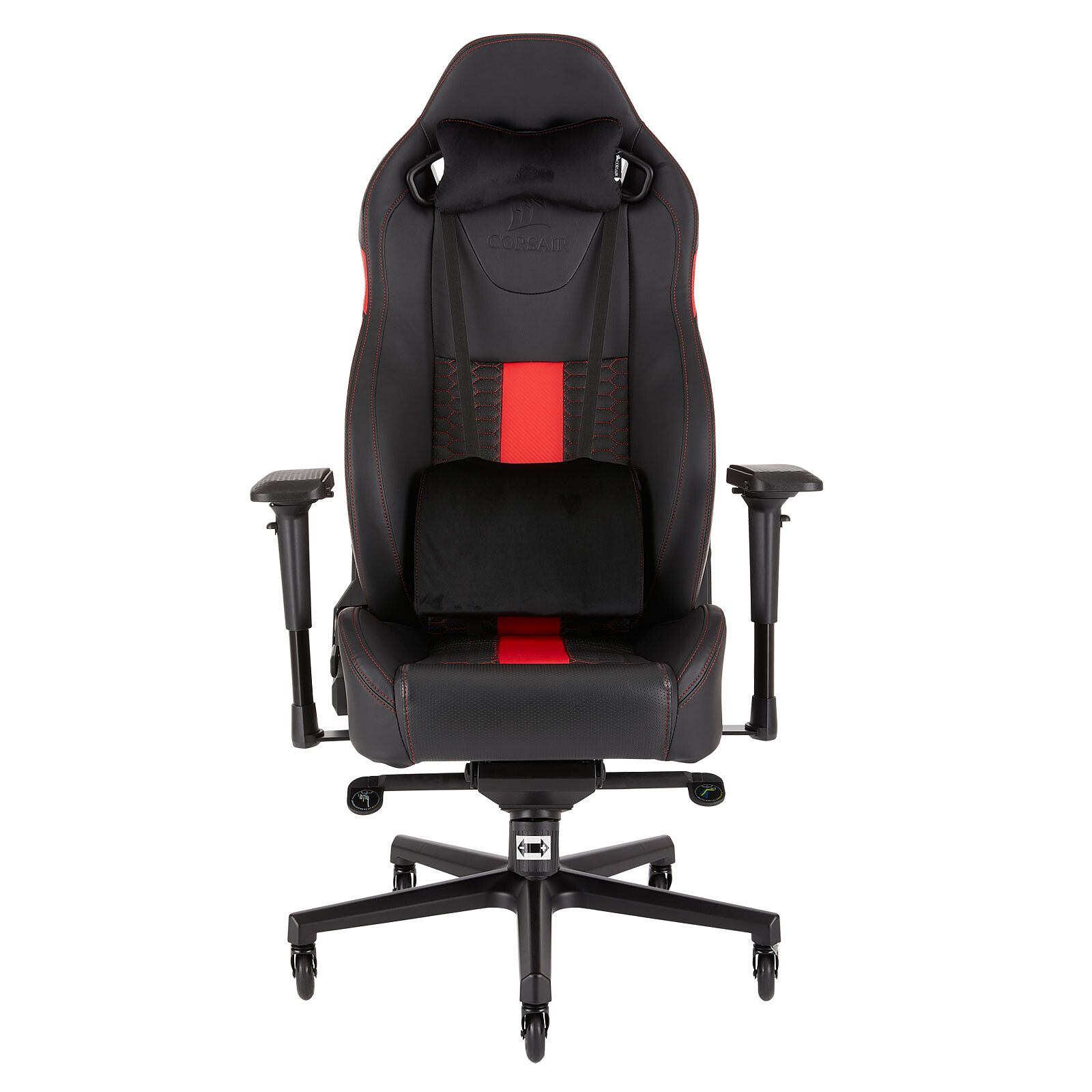 Mængde penge krøllet tre Corsair T2 Road Warrior (black/red) - Gaming chair Corsair on LDLC | Holy  Moley