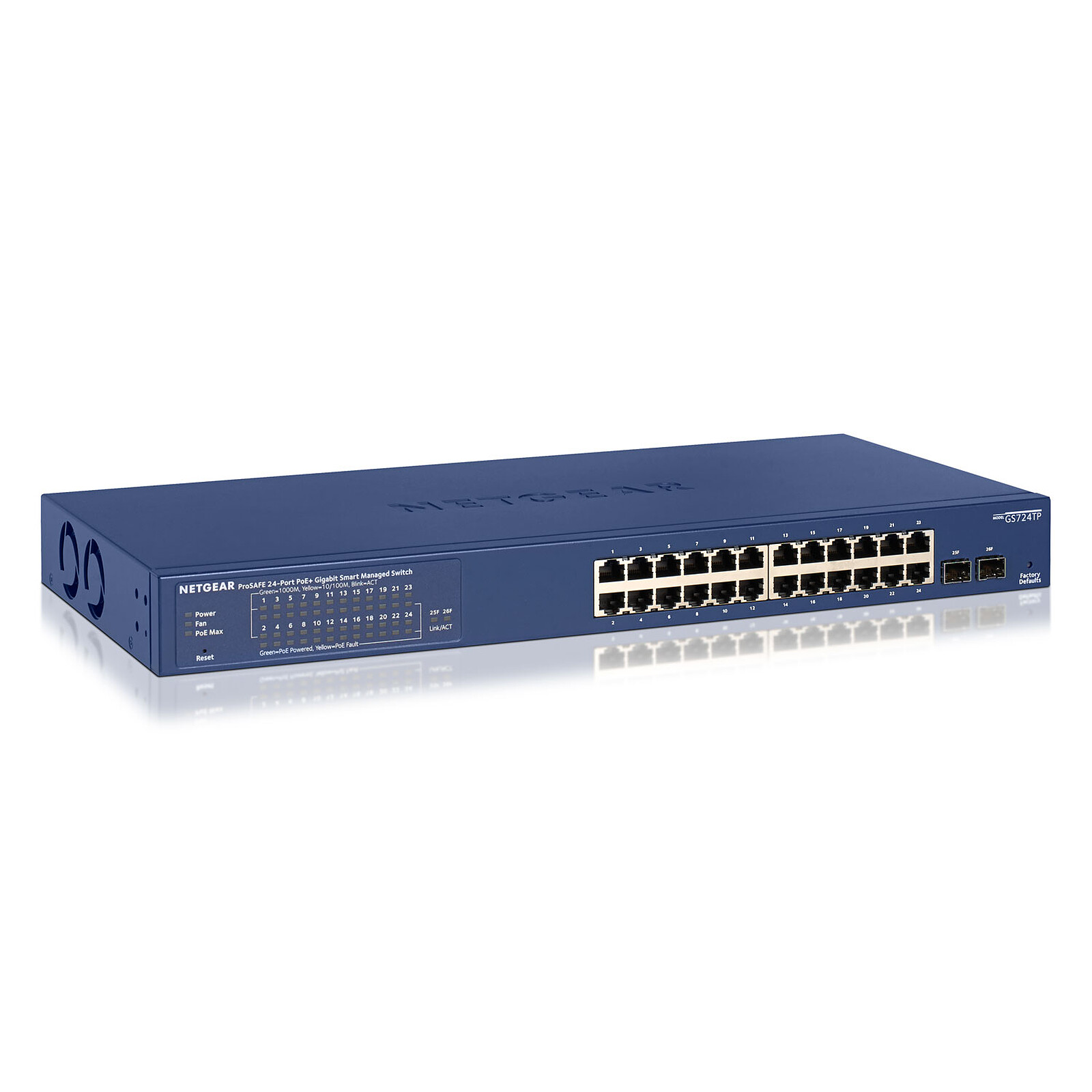 Netgear GS724TP - Switch - LDLC