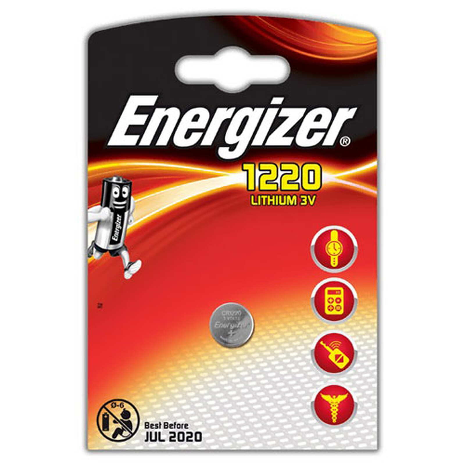 Energizer CR1220 Lithium 3V - Pile & chargeur - LDLC