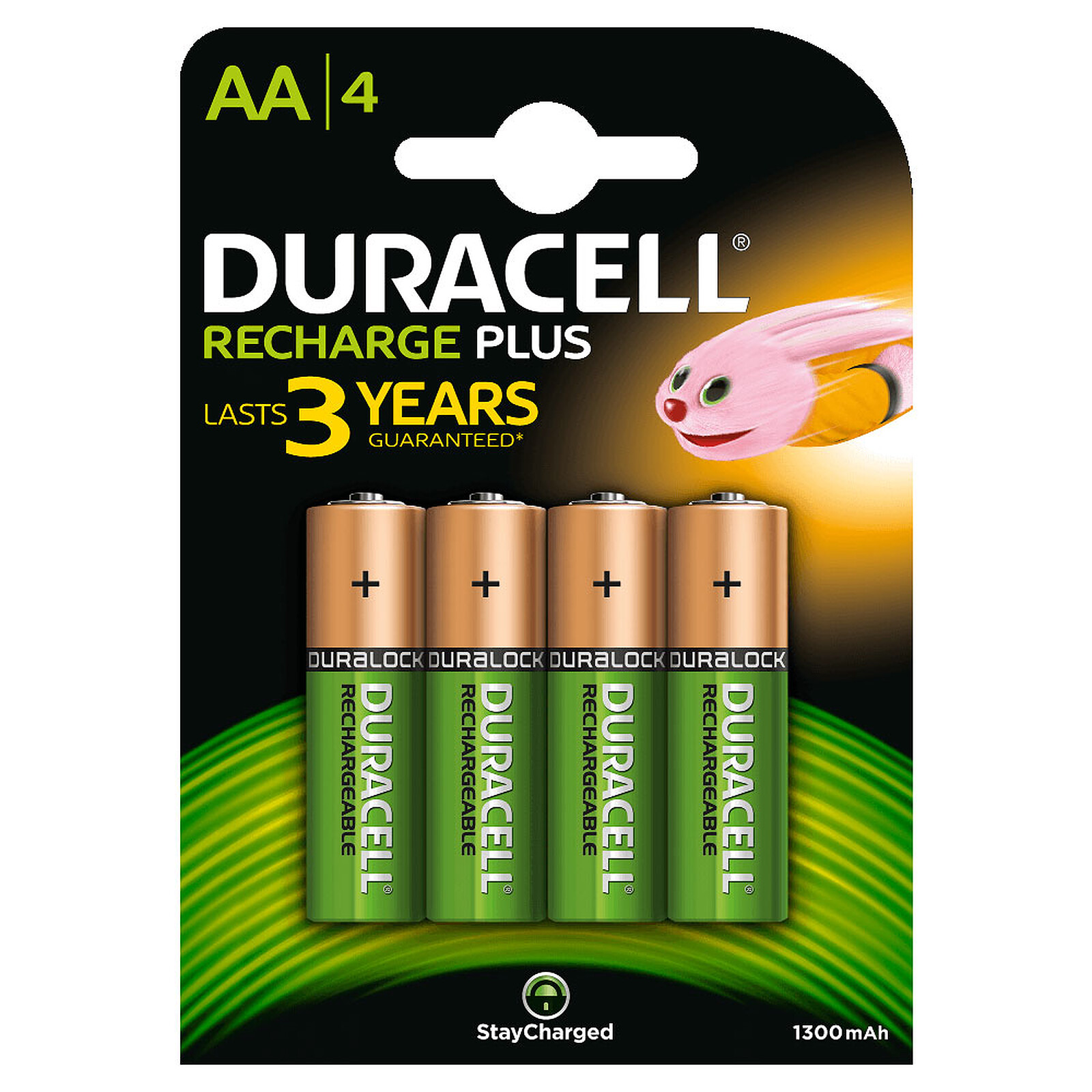 Duracell Recharge AA 1300 mAh (par 4) - Pile & chargeur - LDLC