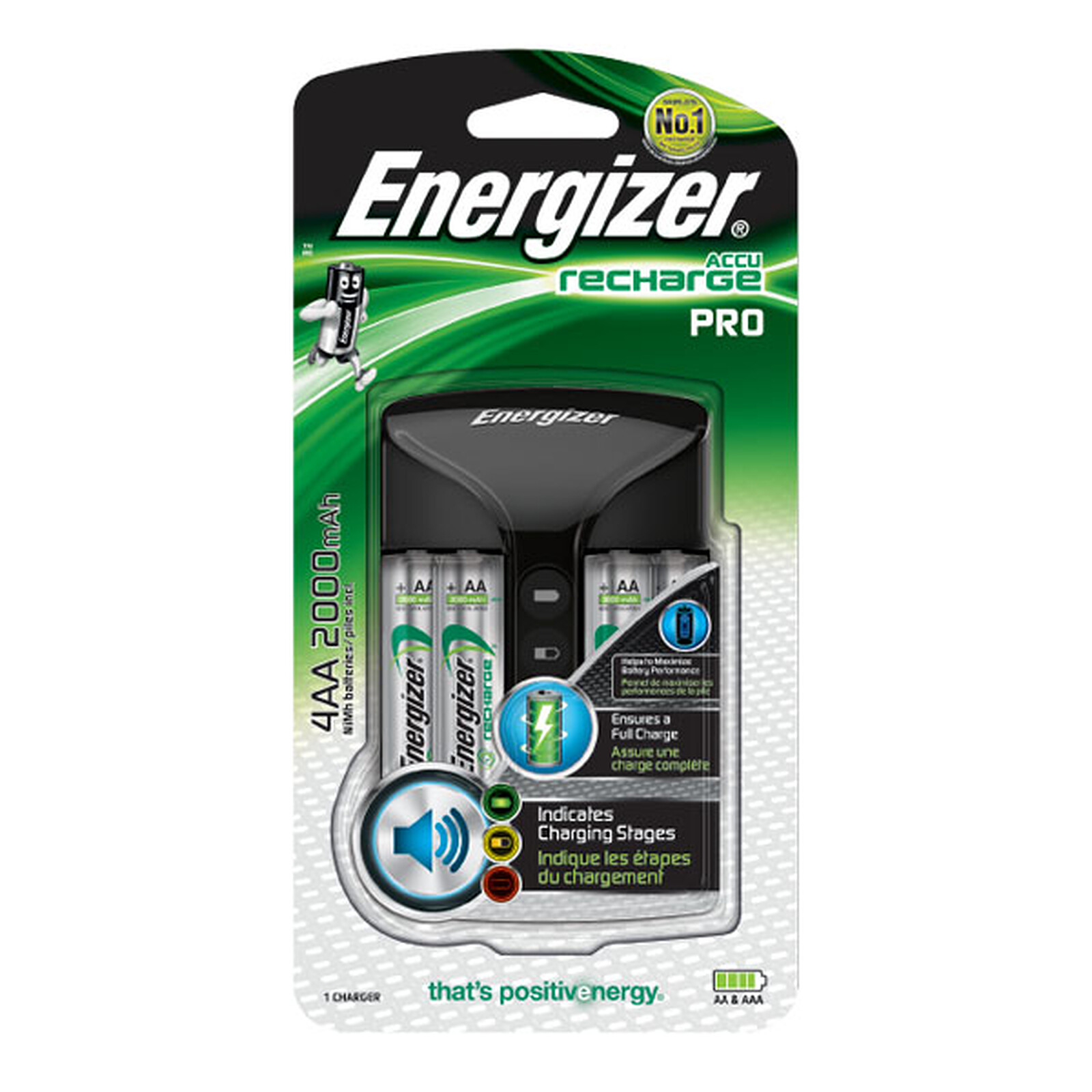Energizer Accu Pro-Charger - Pile & chargeur - LDLC