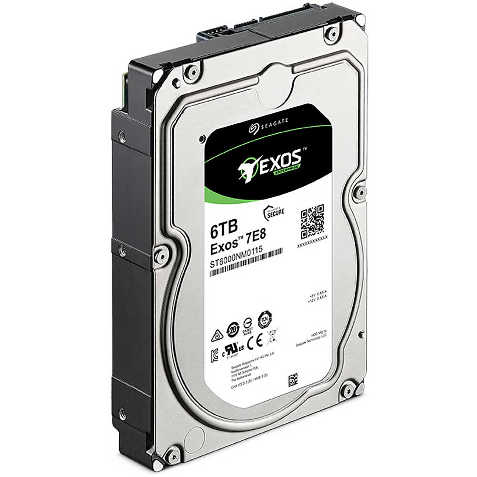 Seagate IronWolf 12 To, Disque dur ST12000VN0008, SATA/600, 24/7