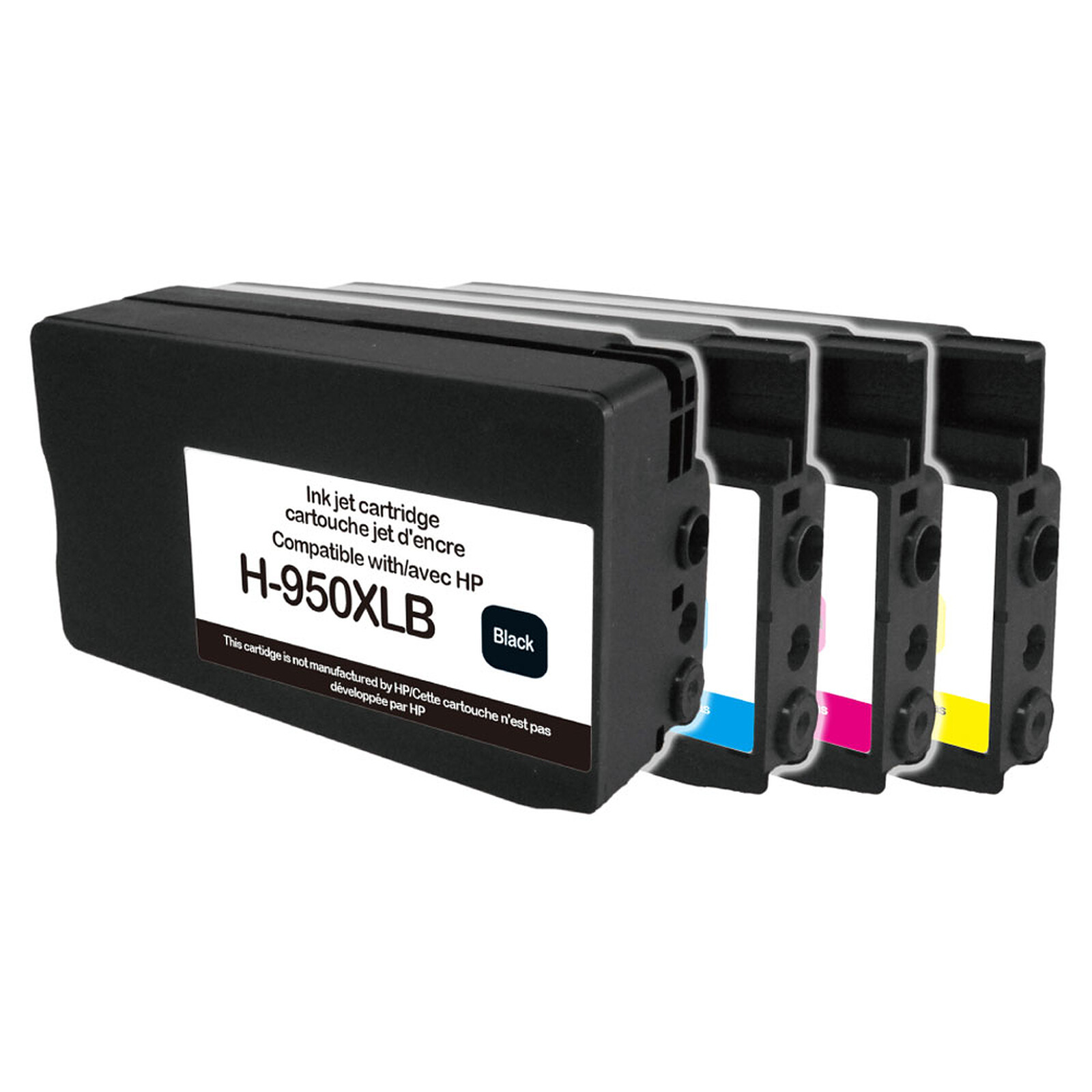 Uprint H-305XL, Pack de 2 cartouches d'encre Uprint compatible HP 305XL  (3YM62AE/3YM63AE) Noir et Couleur.