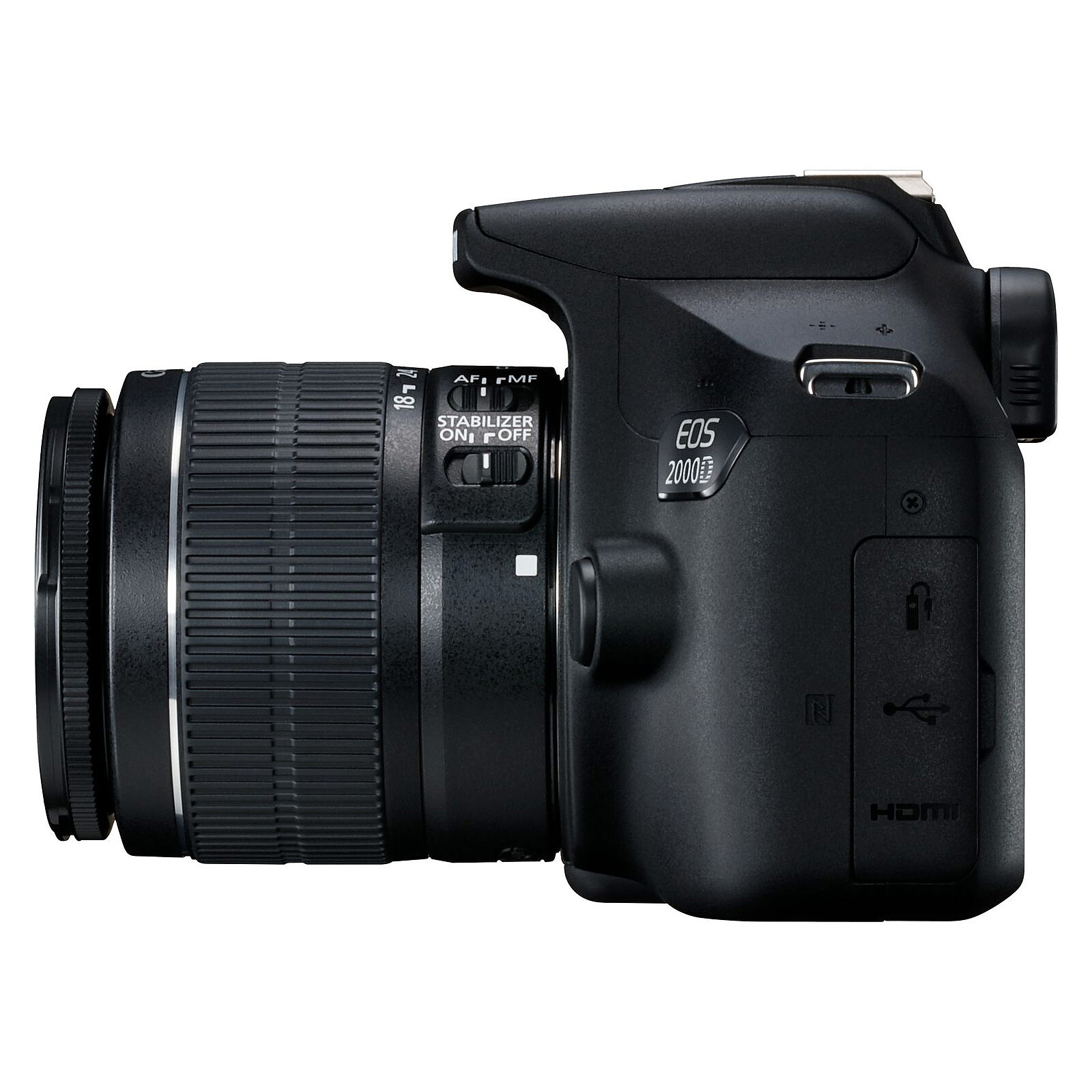 Canon Kit EOS 2000D + EF-S 18-55 es II (Modelo Internacional)