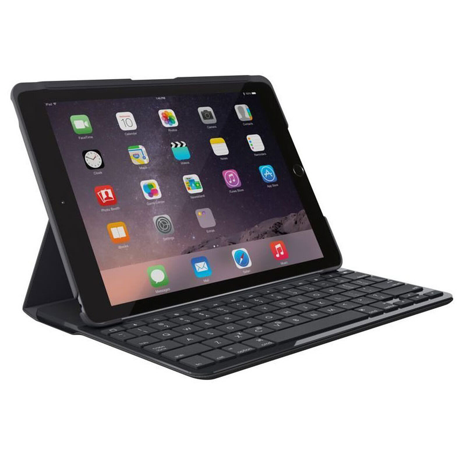 Logitech Slim Folio Carbon Black (iPad 5/6ème Génération) - Etui tablette -  Garantie 3 ans LDLC