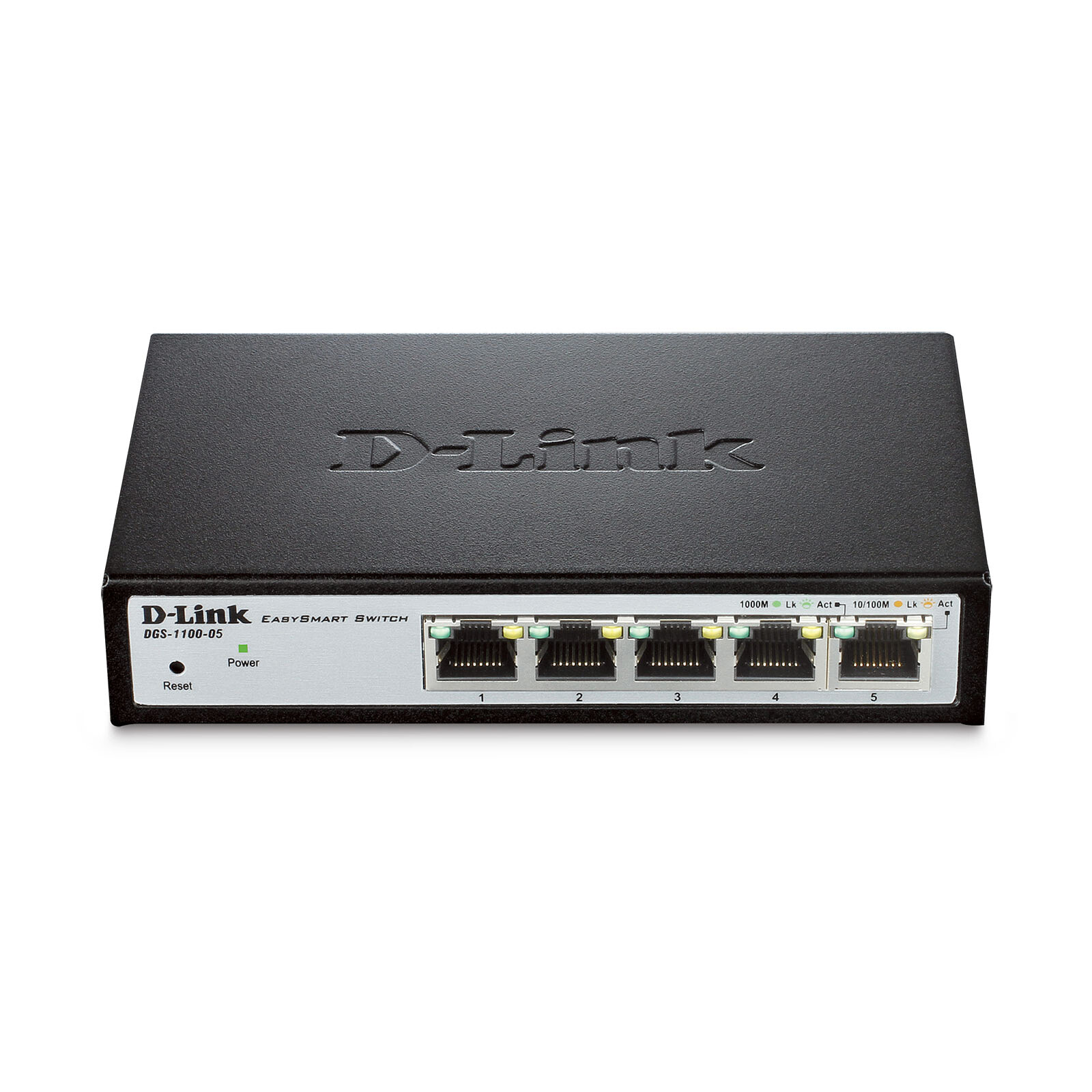 D-Link Mini switch 24 ports Gigabit, rackable 19 pouces D-link Green