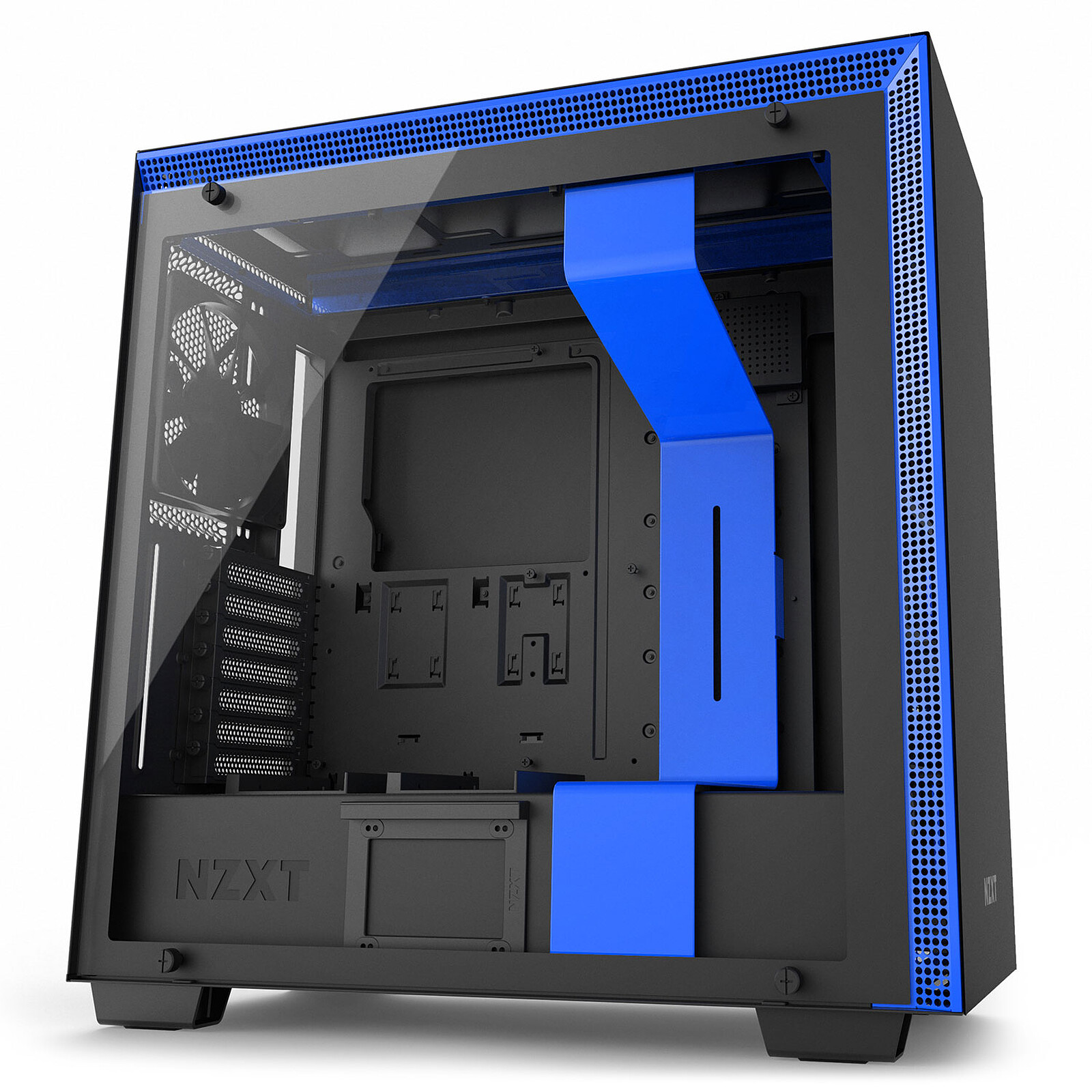 NZXT H700 (noir/bleu) - Boîtier PC - Garantie 3 ans LDLC