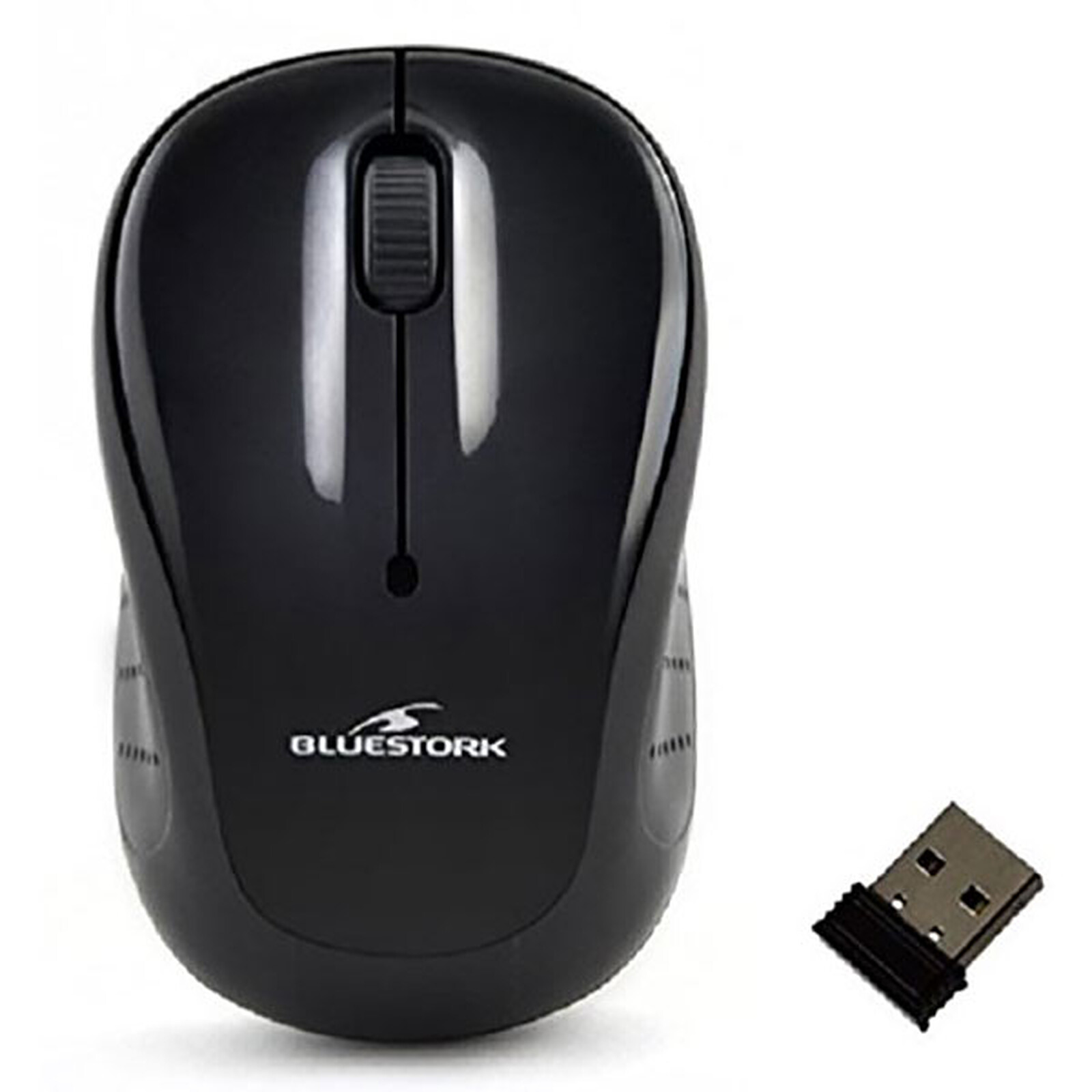 Microsoft - Wireless Mobile Mouse 1850 - Souris - optique - 3 boutons - sans  fil - récepteur sans fil USB - noir