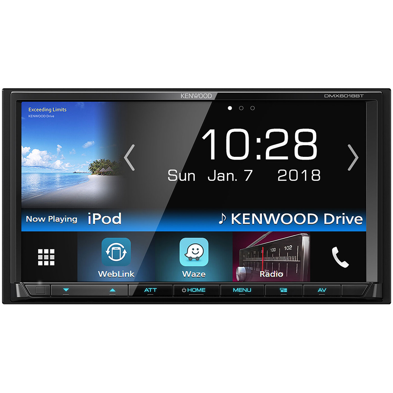 Kenwood KDC-BT960DAB - Autoradio - Garantie 3 ans LDLC