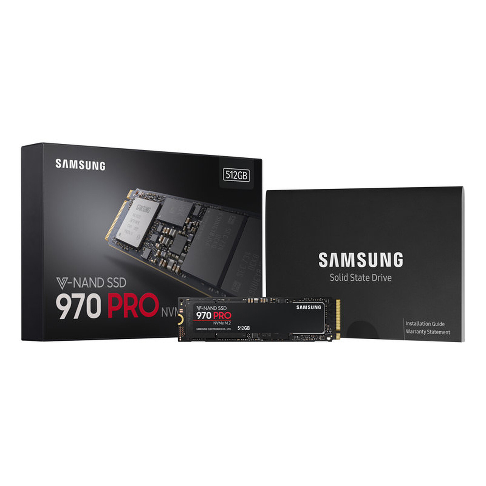 Samsung SSD 970 PRO M.2 PCIe NVMe 512GB - SSD - LDLC 3-year ...