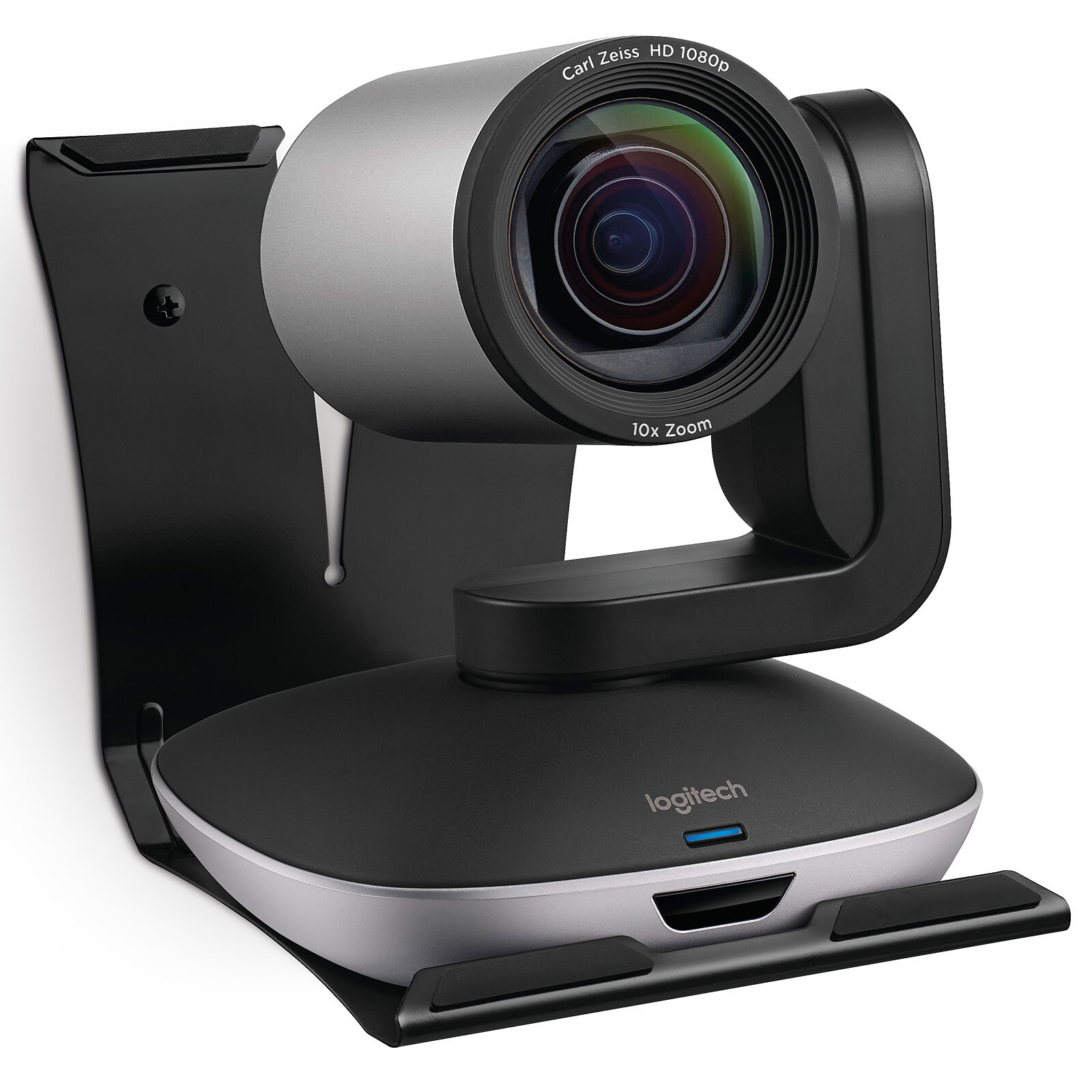 Webcam Grand Angle, Caméra de vidéoconférence à 120 degrés, Caméra Web de  streaming Full Hd 1080p avec microphones, logiciel, webcam (argent)