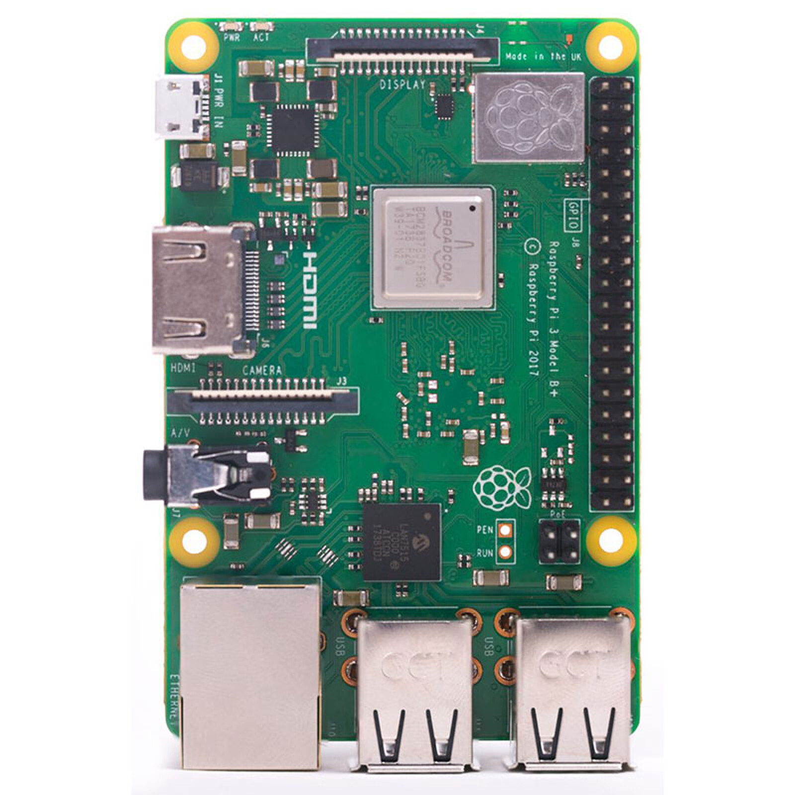 Raspberry Pi alimentation 5.1V / 2.5A pour Pi Zero 1 / 2, Pi 3B+