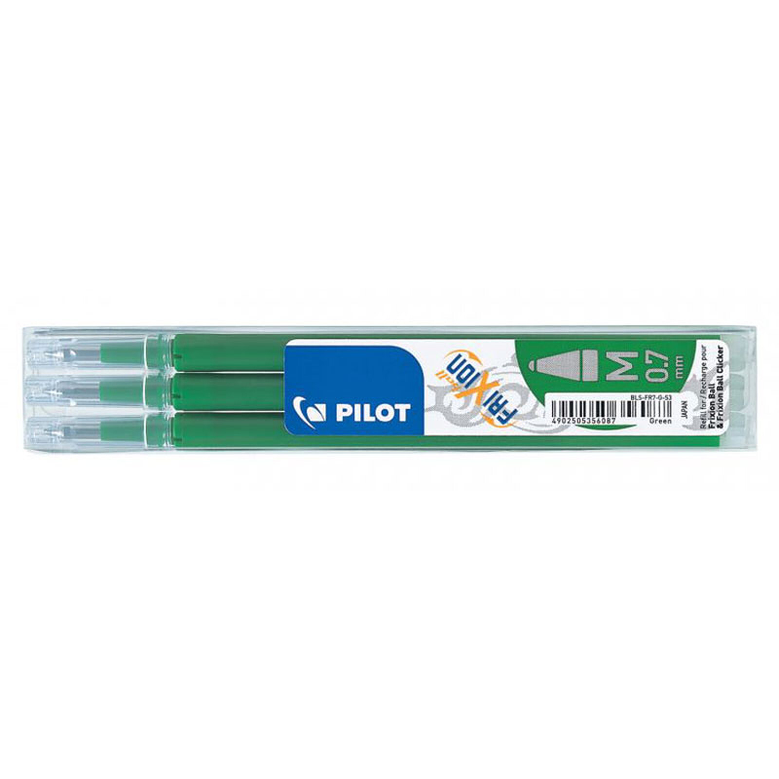 PILOT Recharges pour FriXion Ball Vert pointe 0,7mm - Stylo