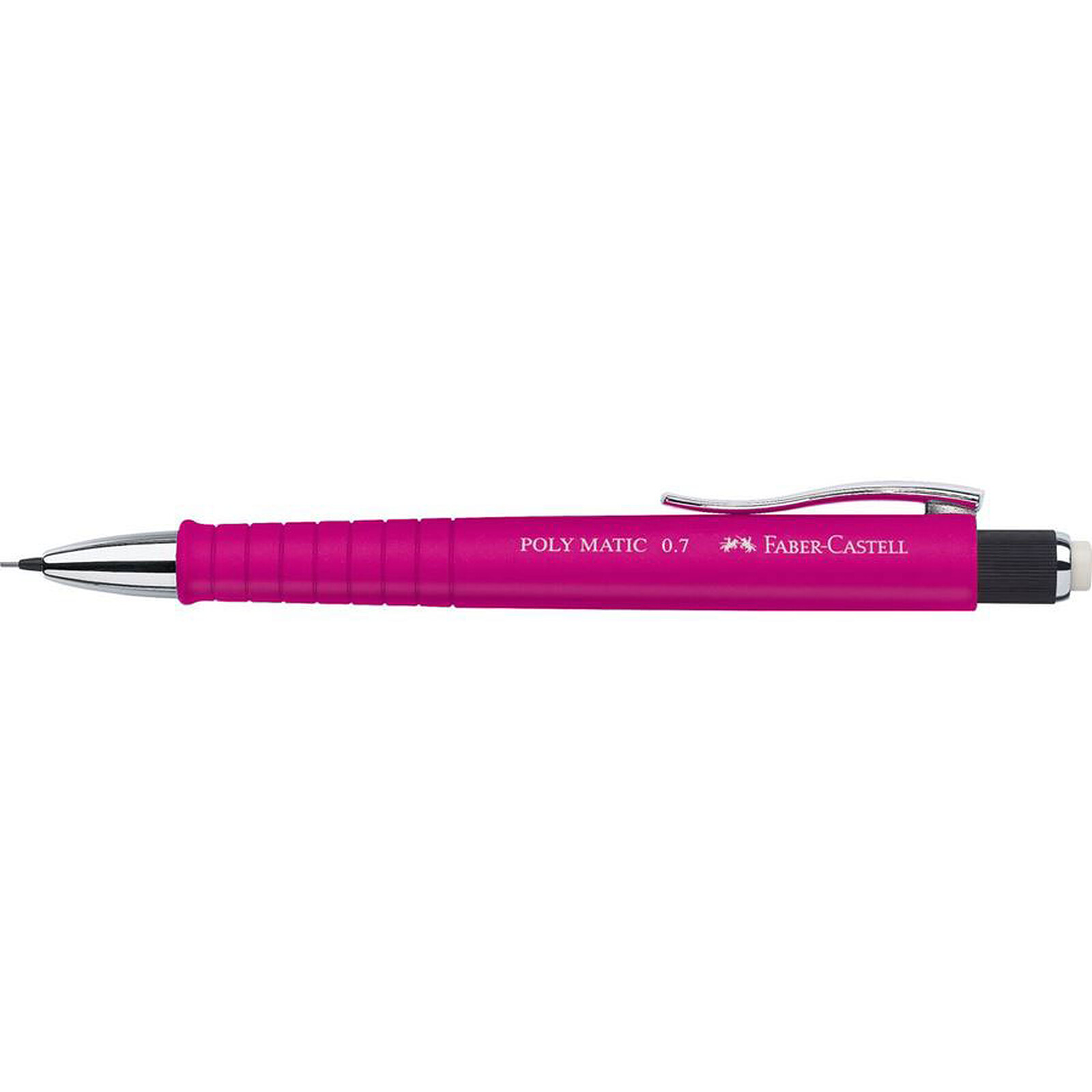 Porte-mine POLY MATIC FABER-CASTELL - 0.7 mm HB - rose