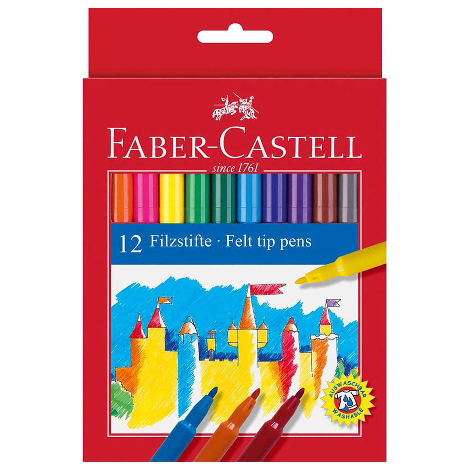 Faber-Castell Feutres Scolaires Château - Stylo & feutre