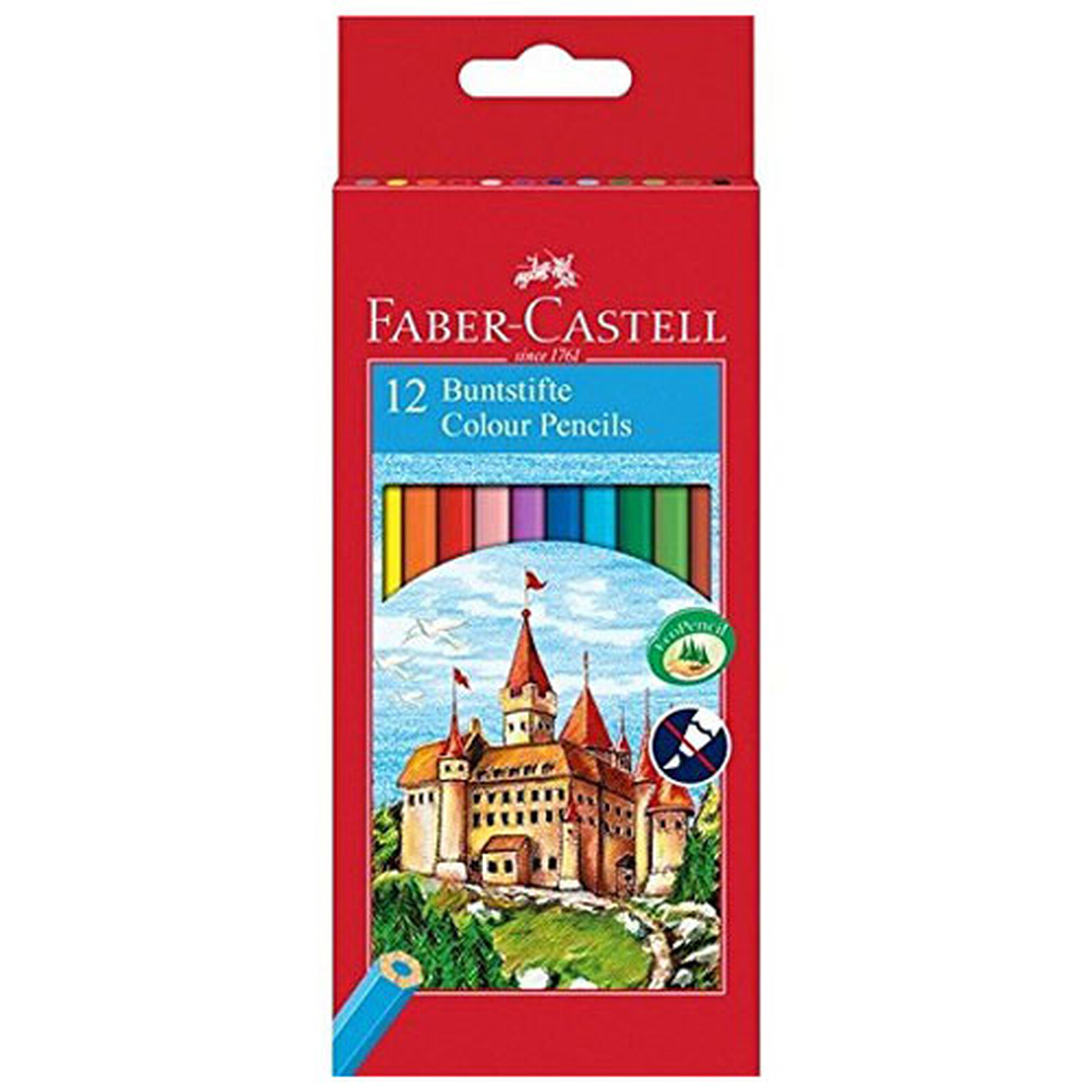 Faber-Castell Château - 12 Crayons Assortis - Crayon & porte-mine - LDLC
