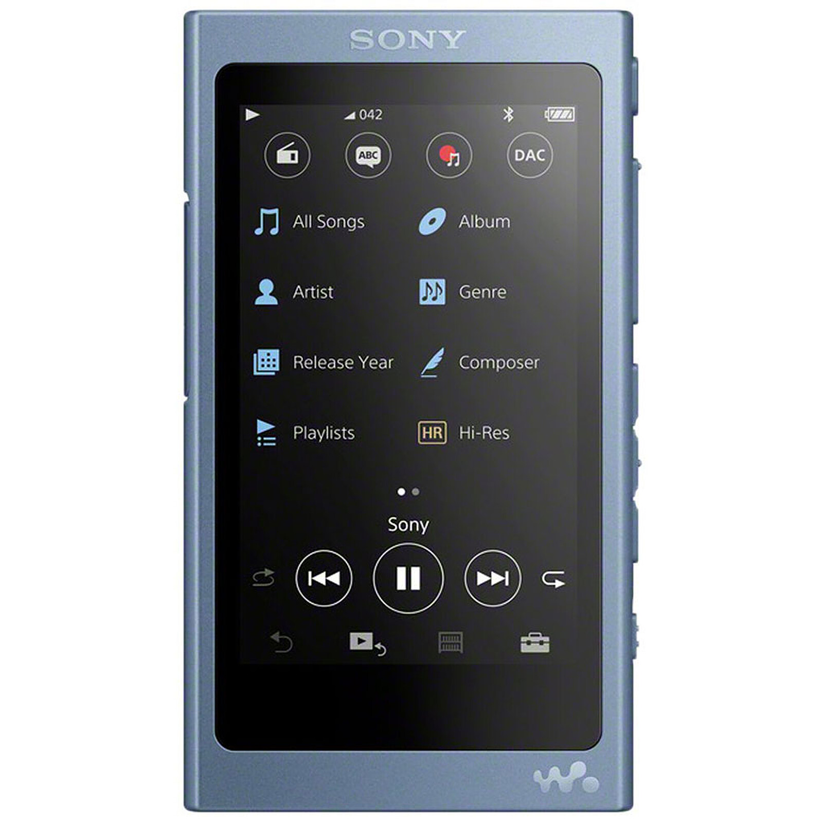 Sony NW-E394 MP3 8GB Azul