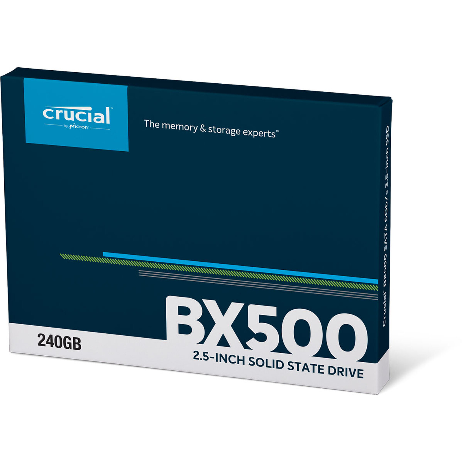 Disque dur interne SSD Crucial BX500 240Go CT240BX500SSD1