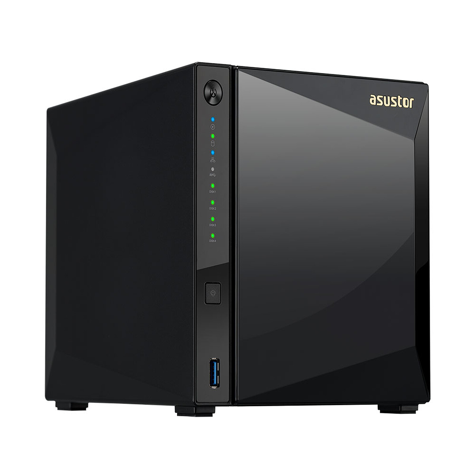Ficha de Caja NAS Synology DiskStation 1 Bay USB-A 3.0 RJ45 Negra