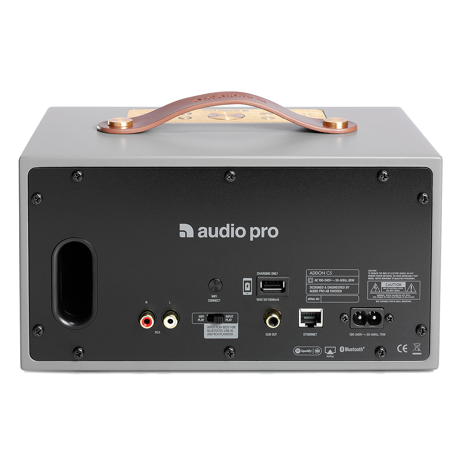 DURAGADGET Bolsa/Mochila para Audio Pro Addon T3 con Bandolera Y Compartimentos