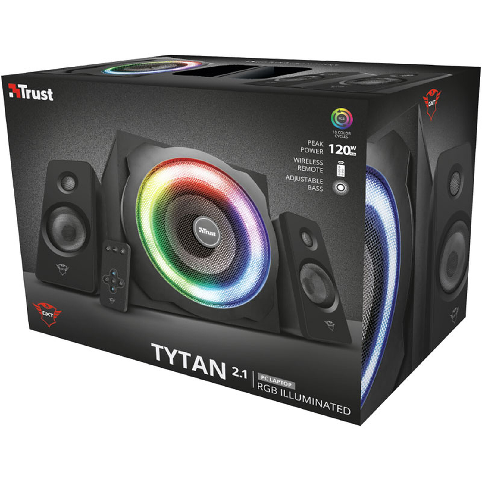 Trust Gaming GXT 629 Tytan - Enceinte PC - Garantie 3 ans LDLC