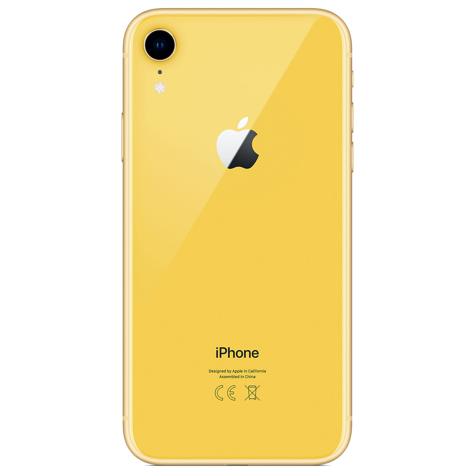 coque apple iphone xr jaune