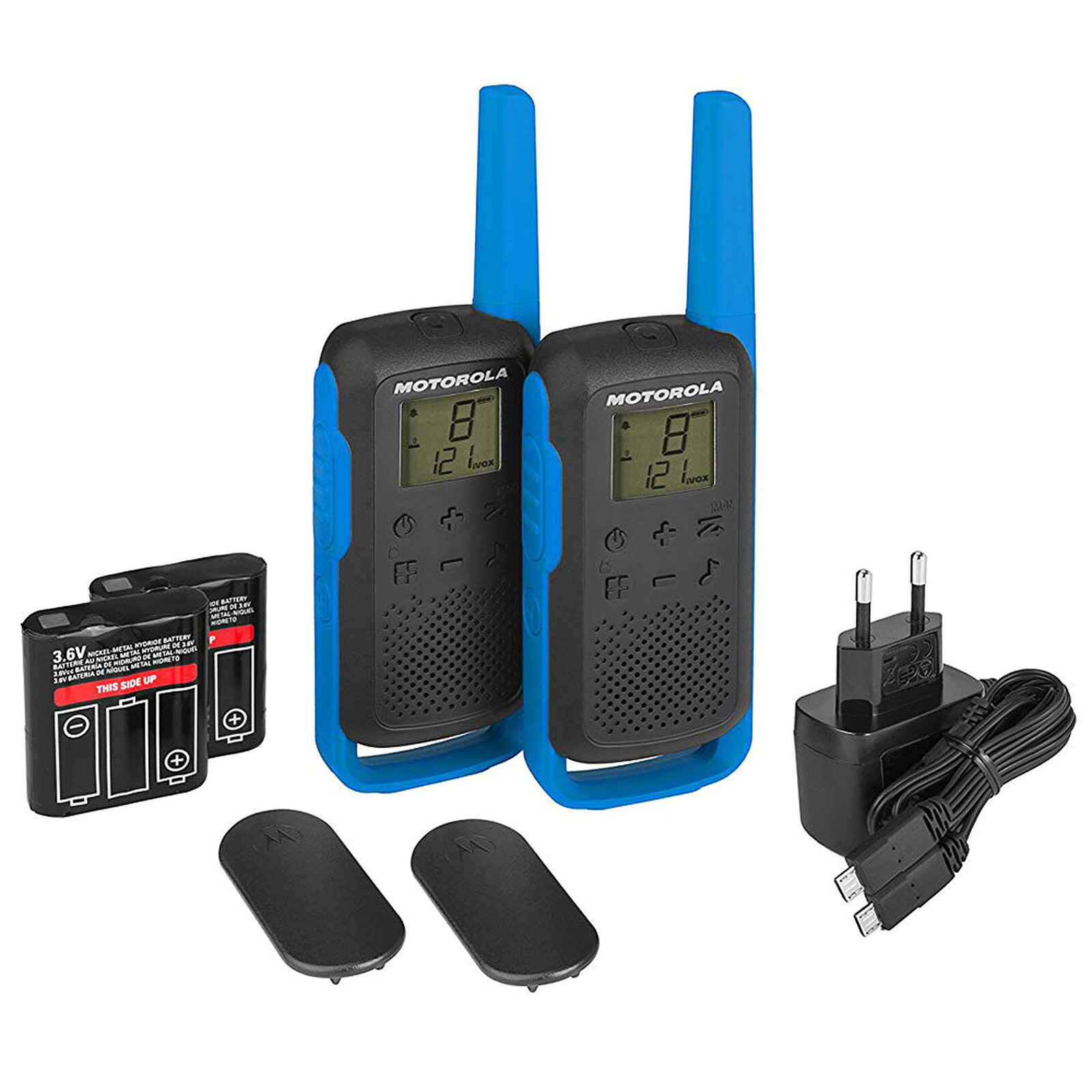 Motorola TALKABOUT T62 Twin Pack - Talkie walkie - Garantie 3 ans LDLC