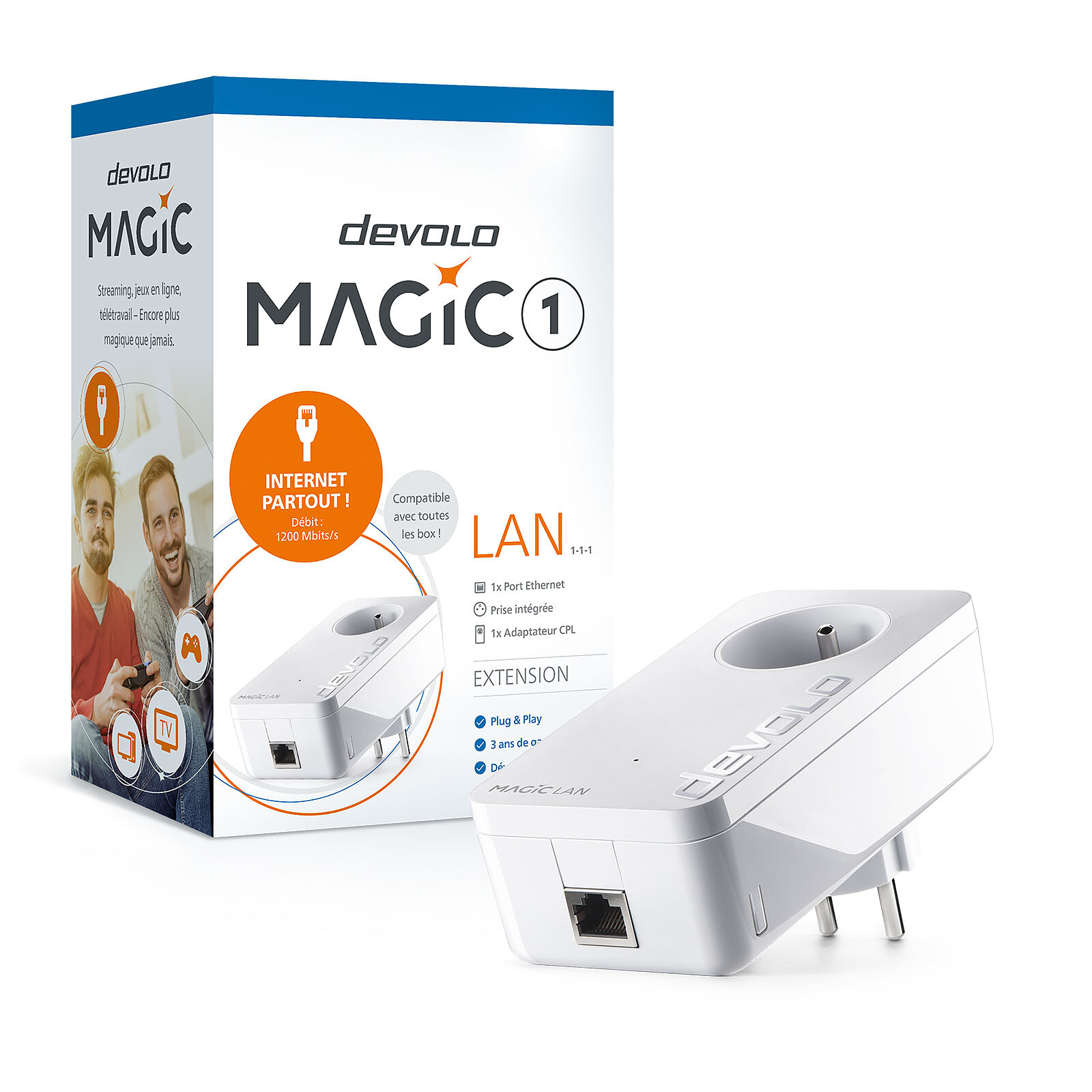 devolo Magic 1 WiFi - Multiroom Kit - Powerline adapter - LDLC 3-year  warranty
