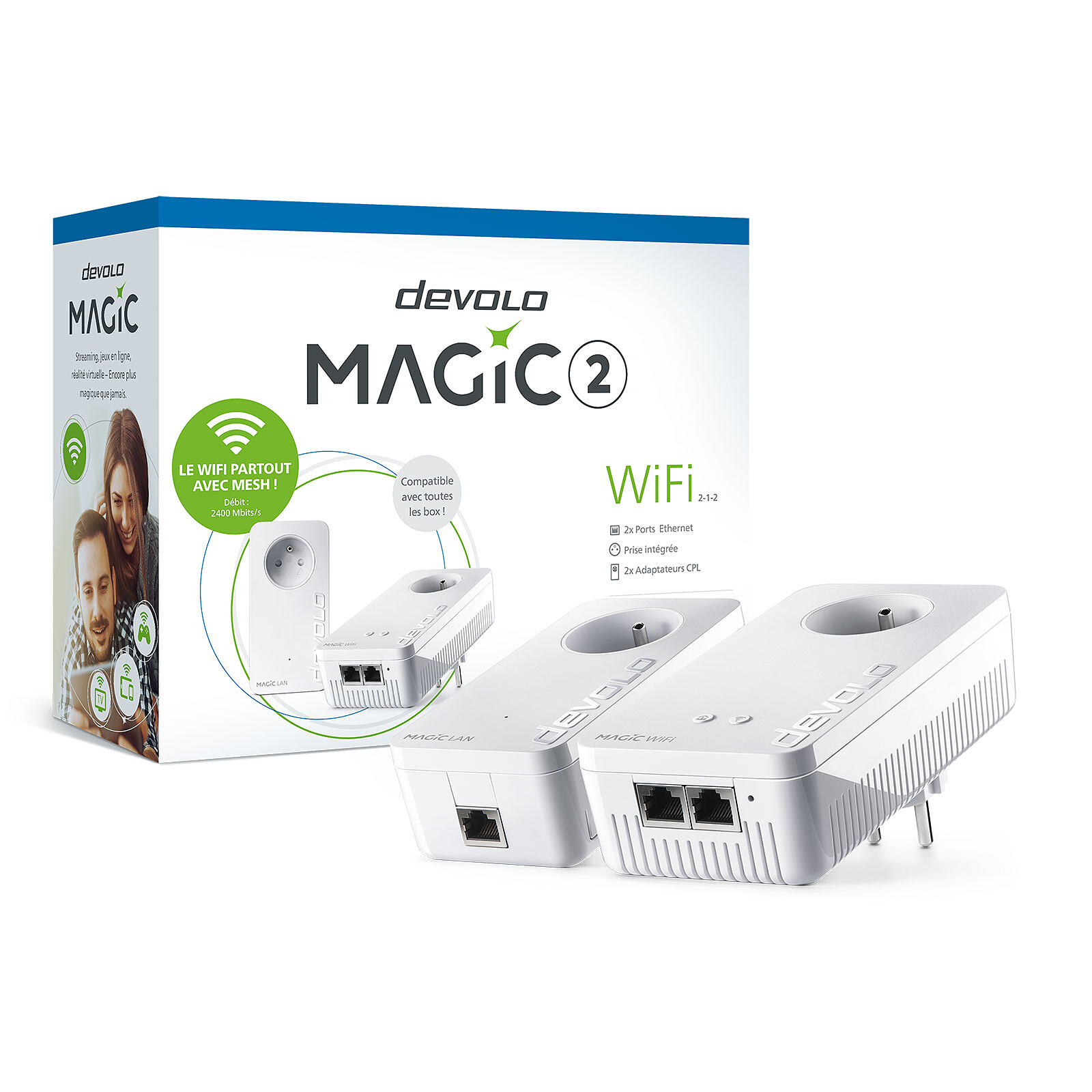 devolo Magic 2 WiFi - Kit de démarrage - CPL - LDLC