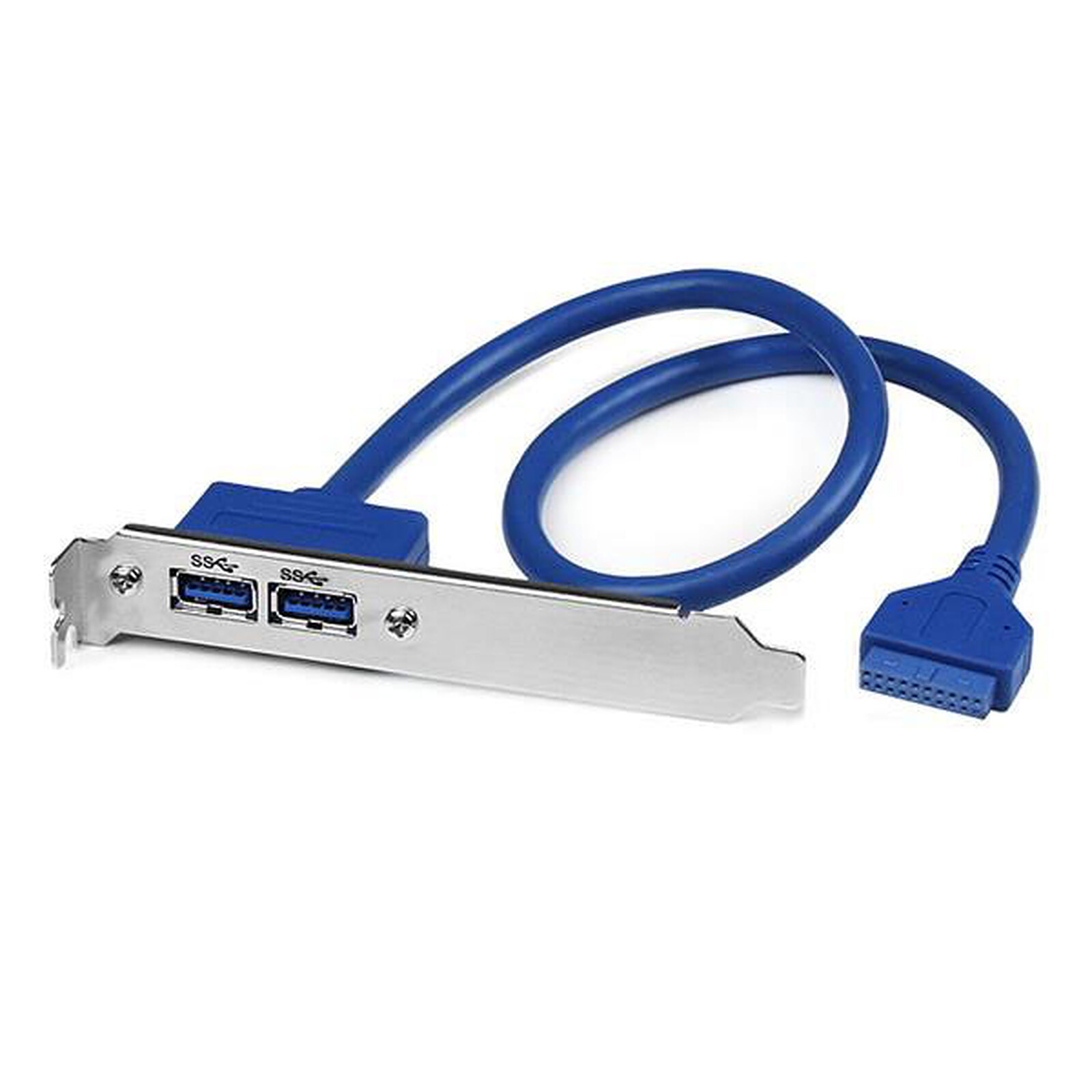 Bloqueur de port USB avec 1 clé et 20 ports USB 2.0/3.0 amovibles