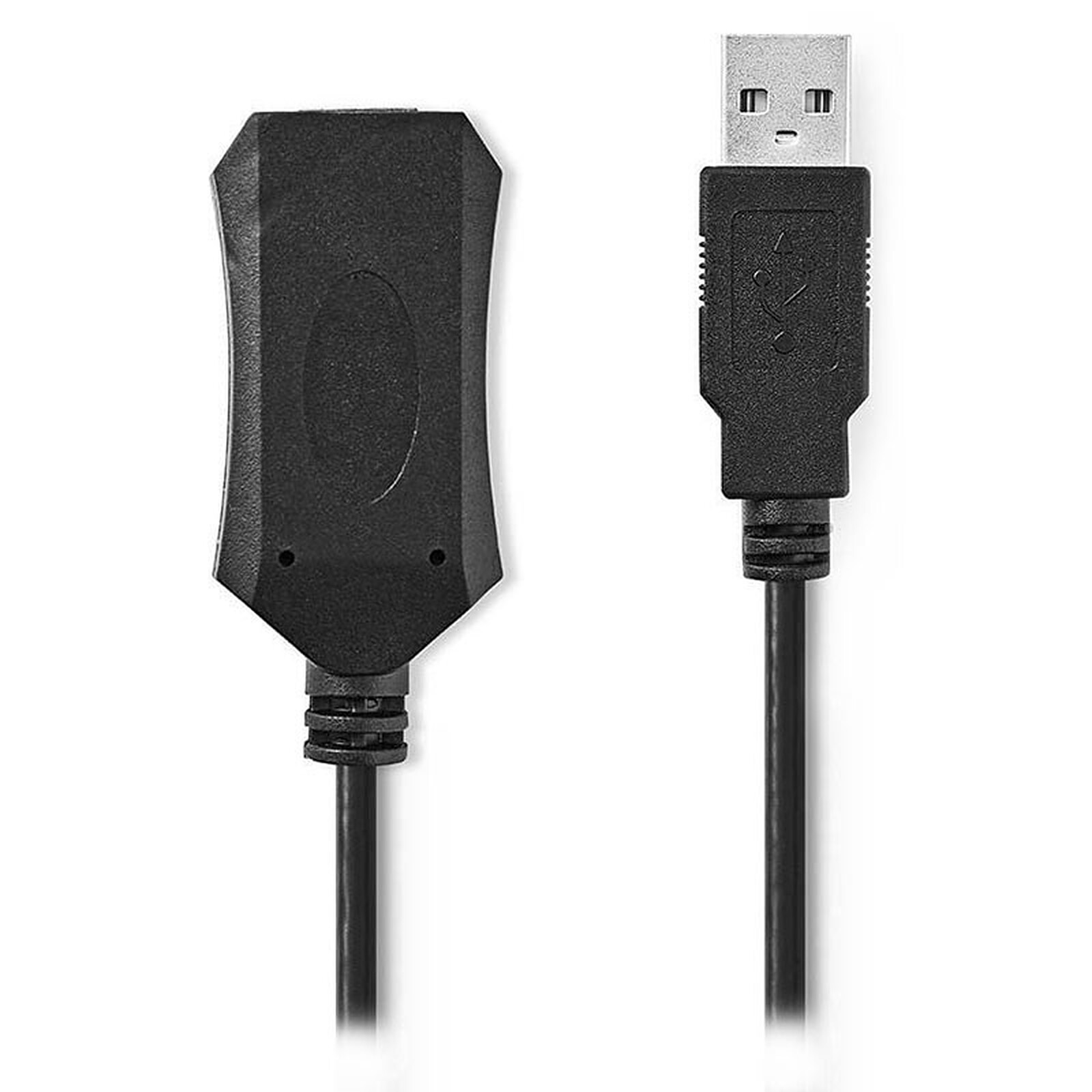 Cable USB 2.0 de Extensión Alargador Activo de 5 metros - Macho a Hembra
