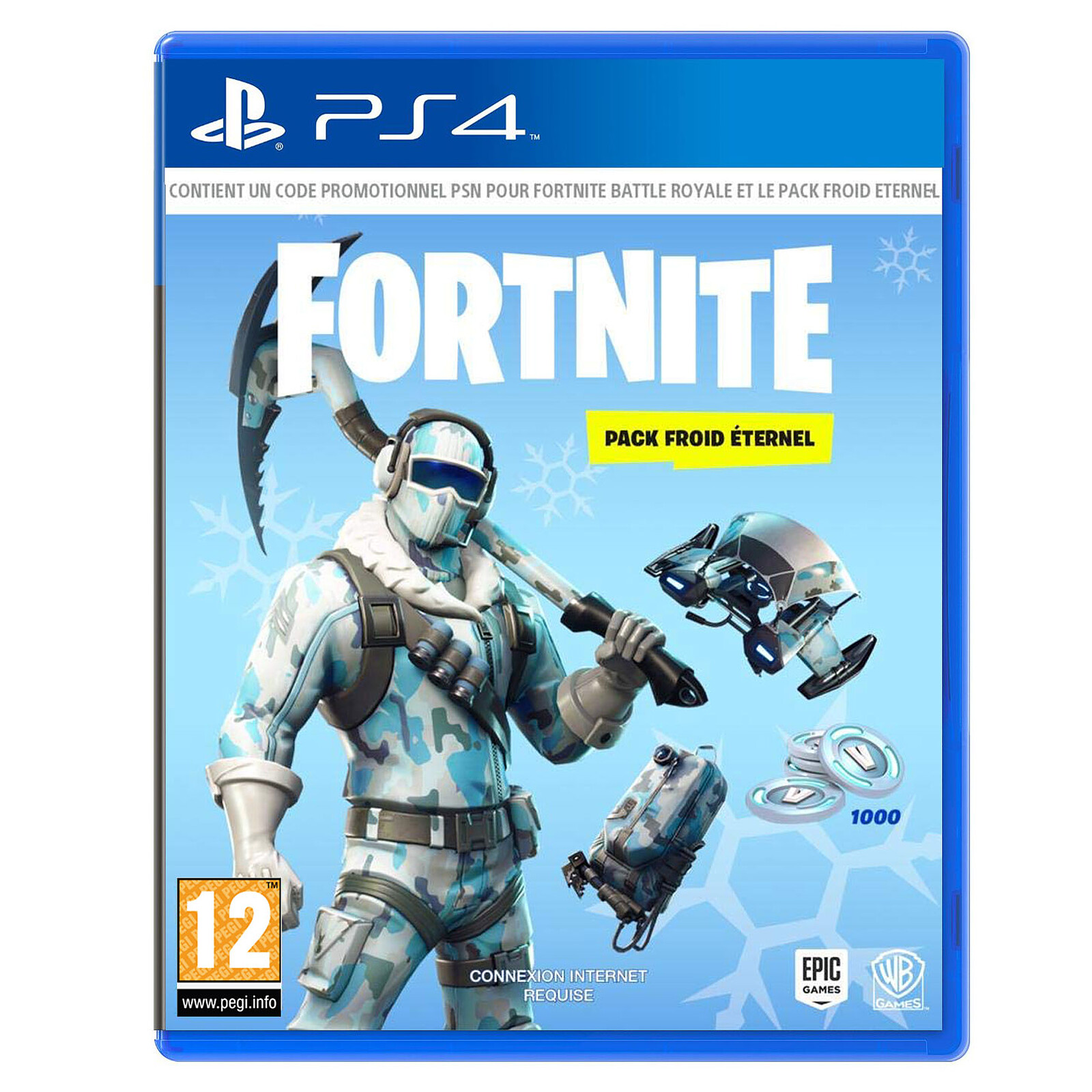 Fortnite - Pack Froid Éternel (PlayStation 4) - Jeux PS4 - LDLC