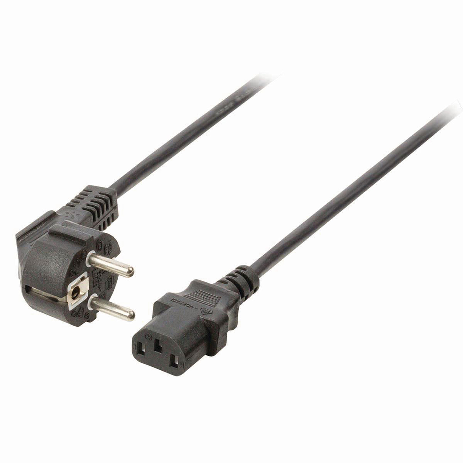 Nedis Cable de alimentación para PC, monitor e inversor negro - 10 metros -  Cable sector - LDLC
