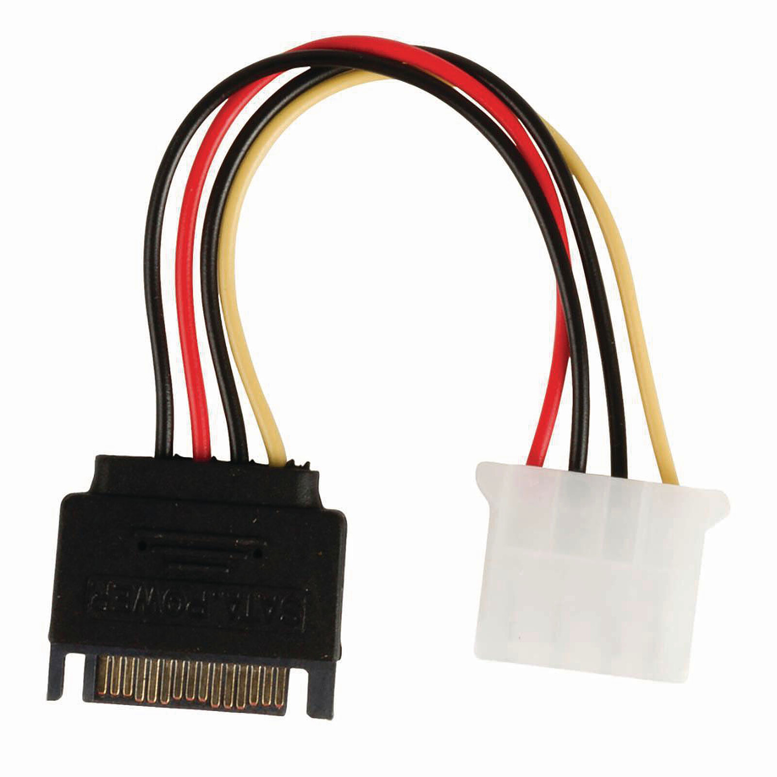 Adaptateur SATA Vers Molex : Idéal Pour Connecter Ton Lecteur CD/DVD Sur Une Alim Récente !