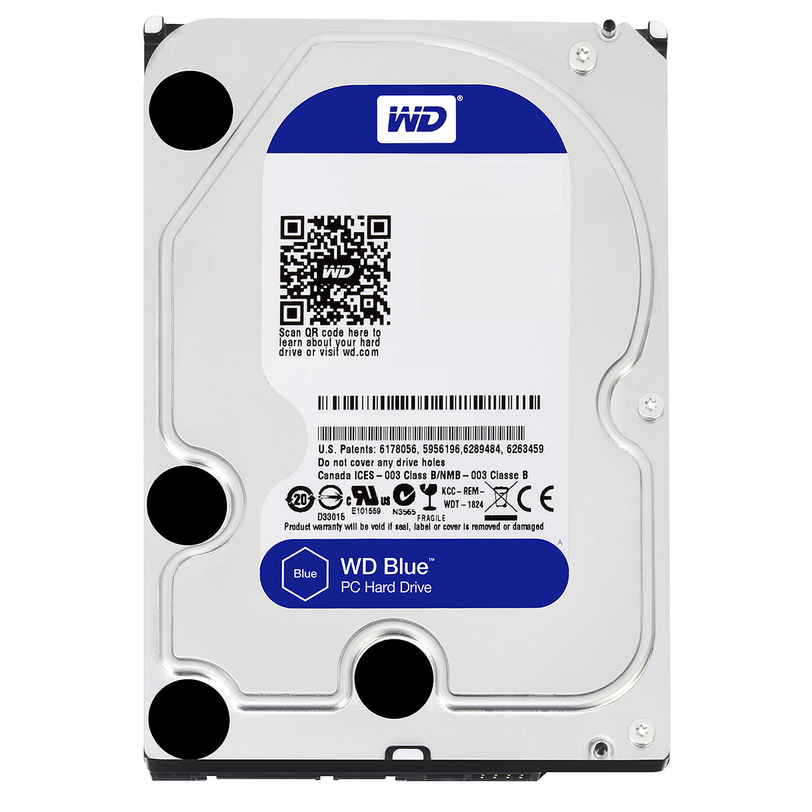 WD Red 4 To SATA 6Gb/s - Disque Dur 3,5 4 To 64 Mo Serial ATA 6Gb/s -  WD40EFRX (bulk)