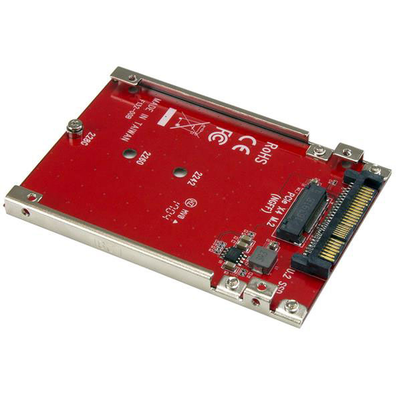 Adaptateur PCI Express pour 1 SSD M2 NVMe (mode PCIe) - DEXLAN