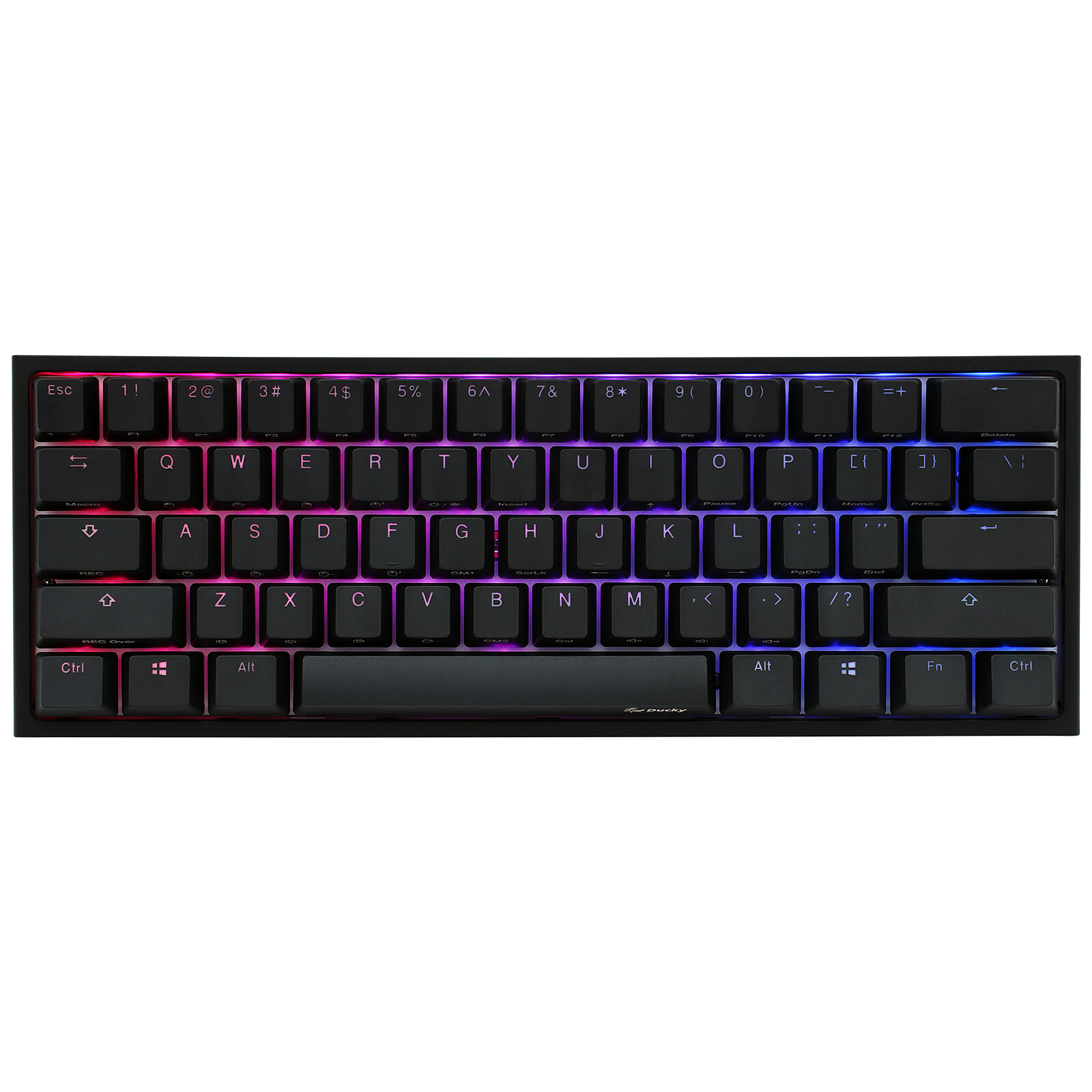 Ducky Channel One 2 Mini RGB Black (Cherry MX RGB Speed Silver