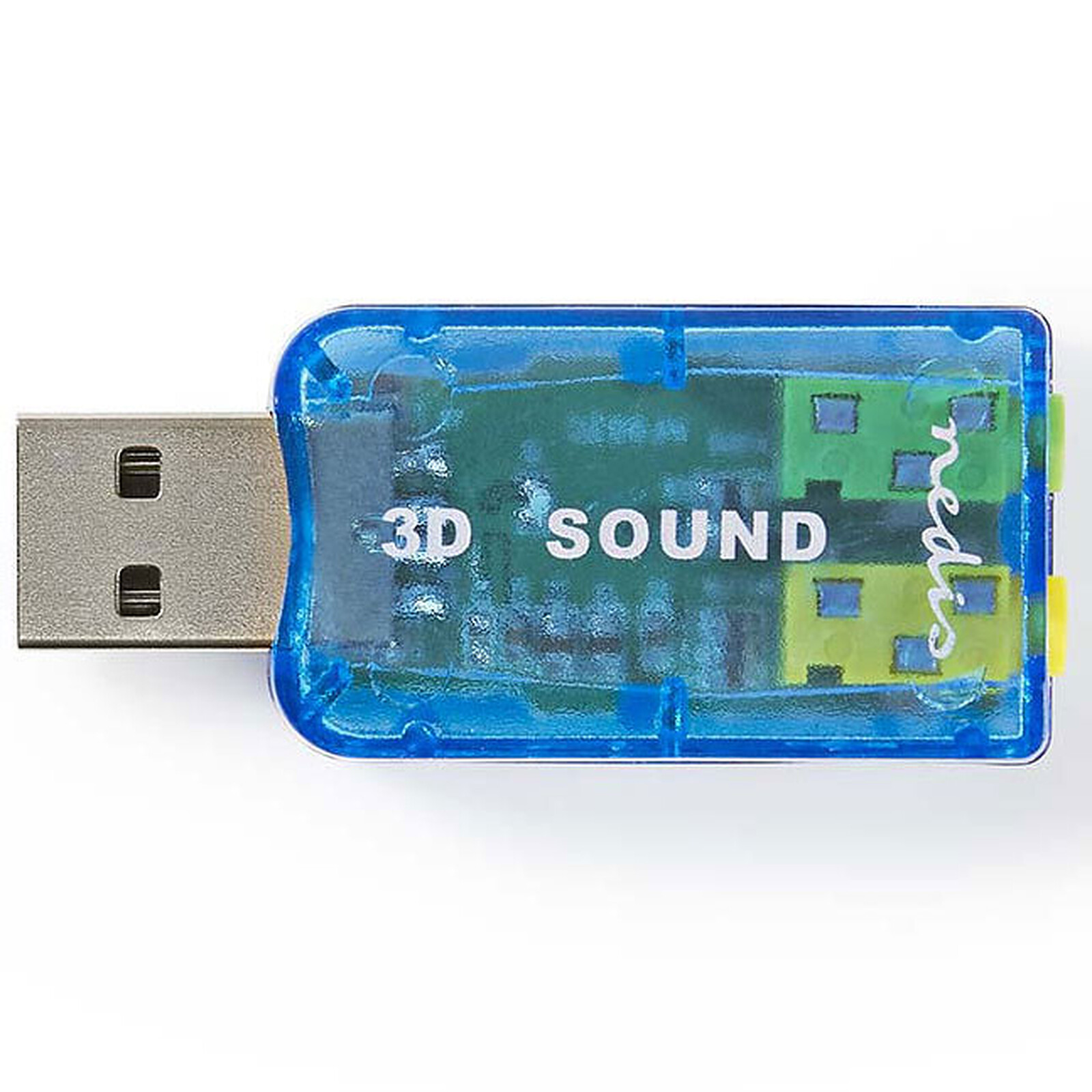 Carte son USB 5.1 - PC portable, Smartphone, Gaming, Impression