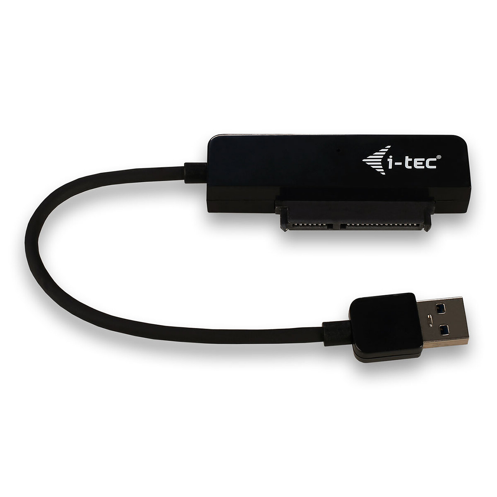 Heden boitier externe USB 3.0 en aluminium brossé pour disque dur 2.5''  SATA III (coloris rouge) - Boîtier disque dur - Garantie 3 ans LDLC