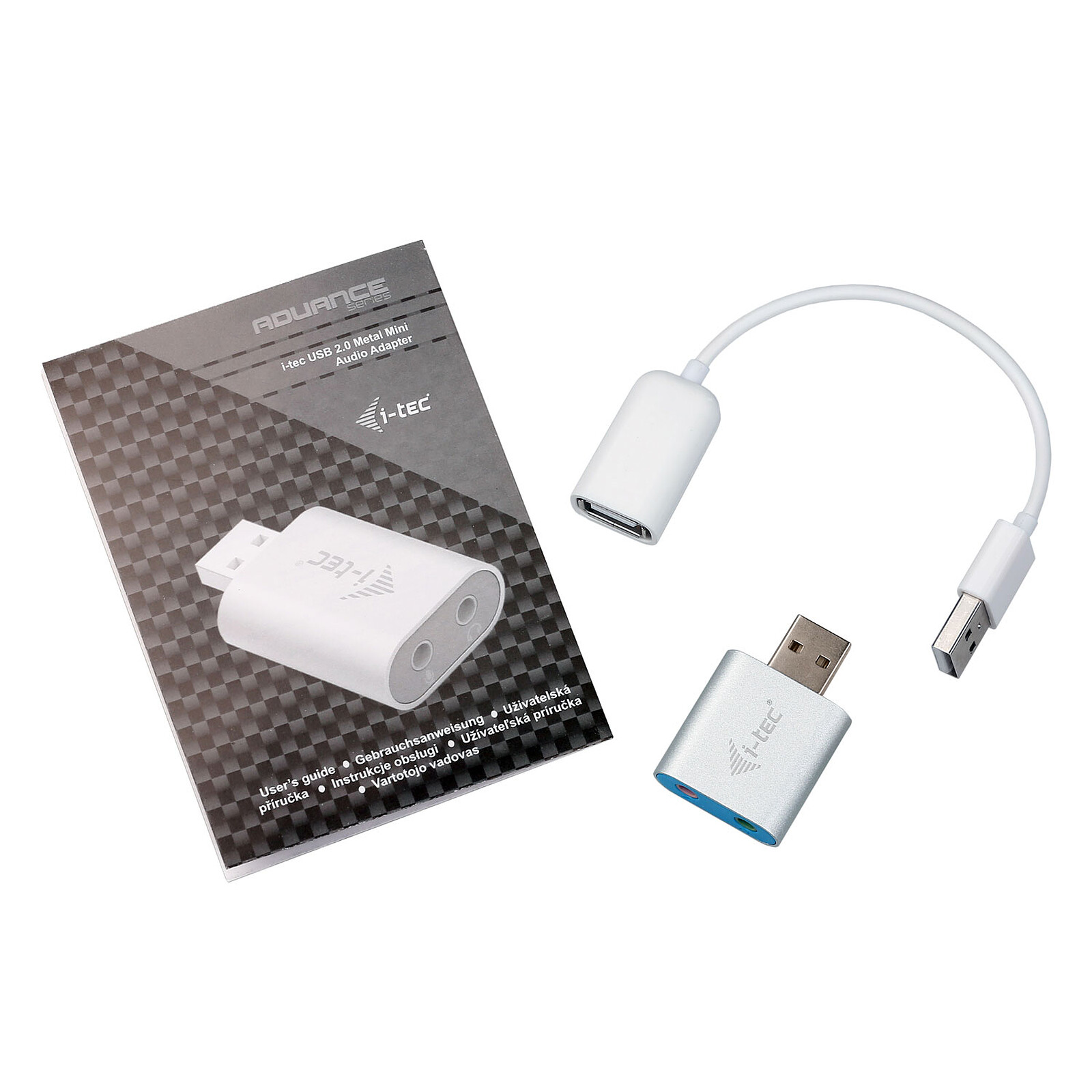 ICUSBAUDIO, Carte son Externe USB 2.0 StarTech.com, 2 canaux, Mini-Jack  3,5 mm