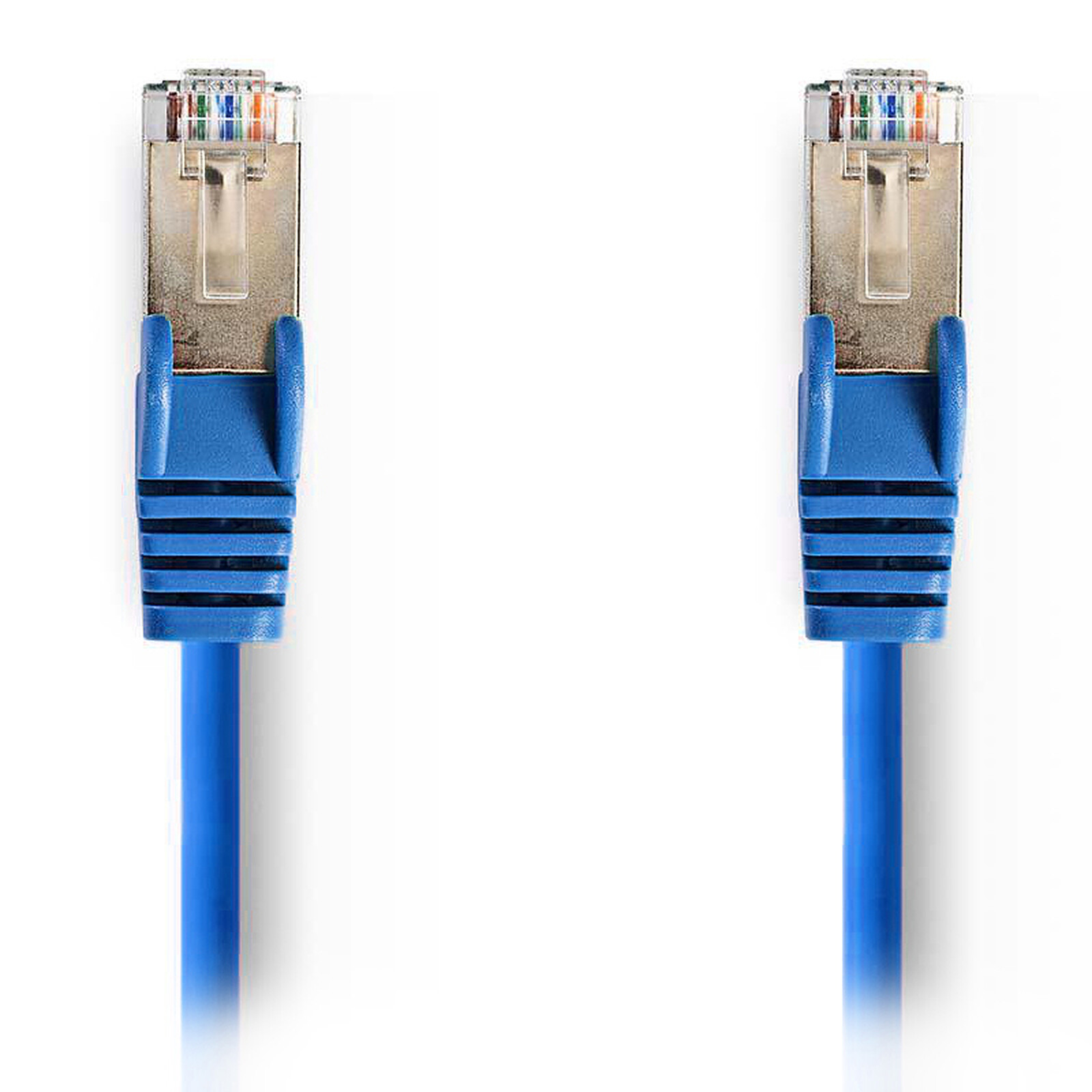 No esencial domesticar Delgado Nedis RJ45 categoría de cable 5e SF/UTP 15 m (azul) - Cable RJ45 NEDIS en  LDLC