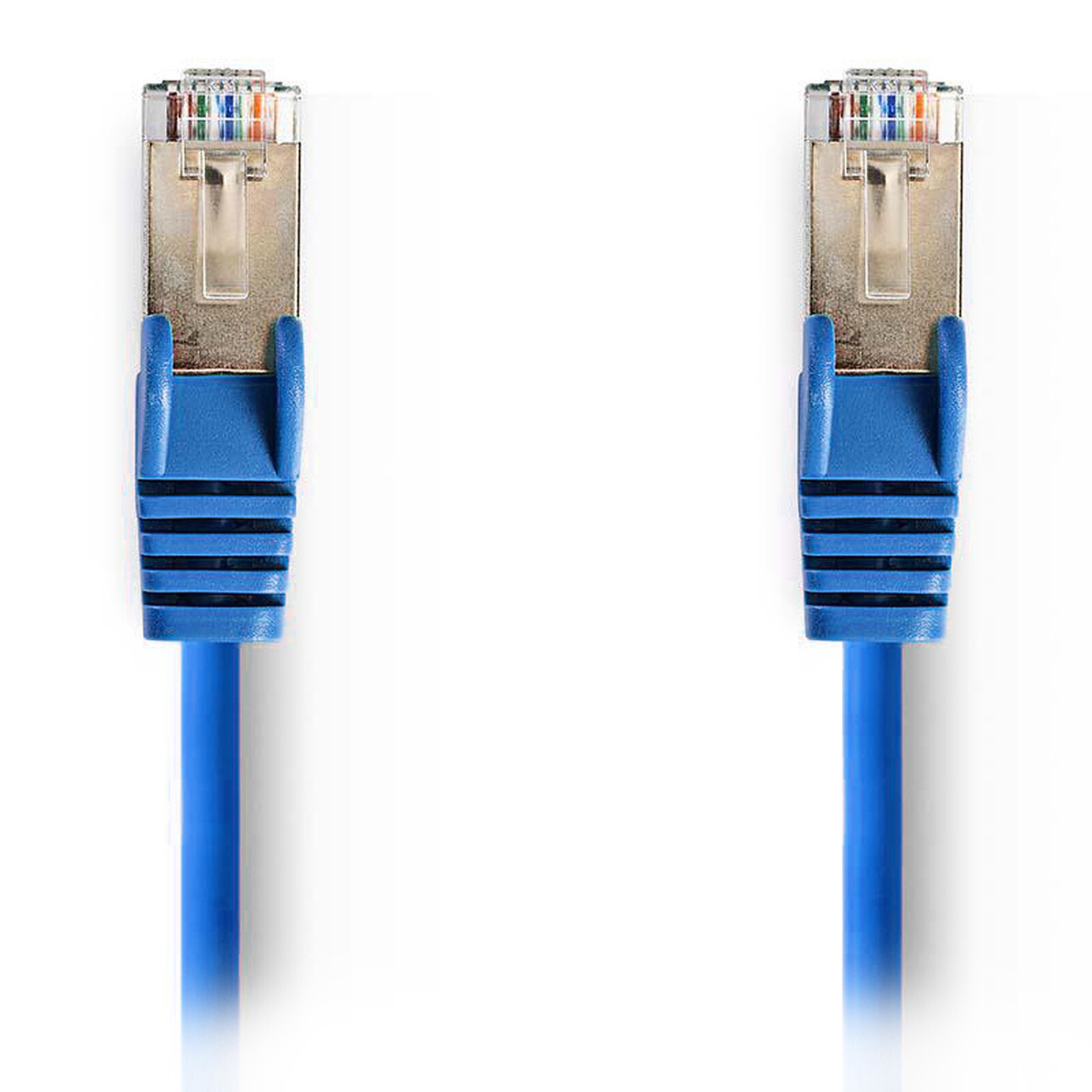 RJ45 cable category 7 S/FTP 0.25 m (Blue)