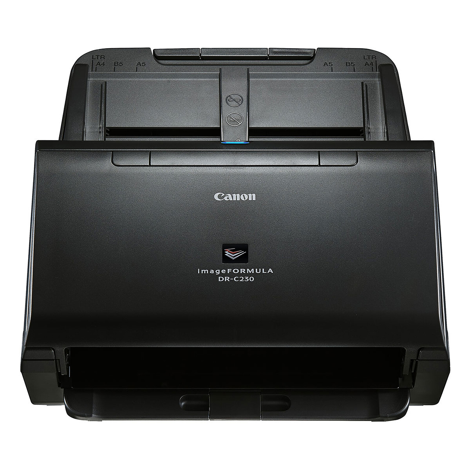 Canon imageFORMULA R40 A4 Scanner de documents recto-verso rapide avec  chargeur automatique pour PC et Mac, logiciel de numérisation, USB