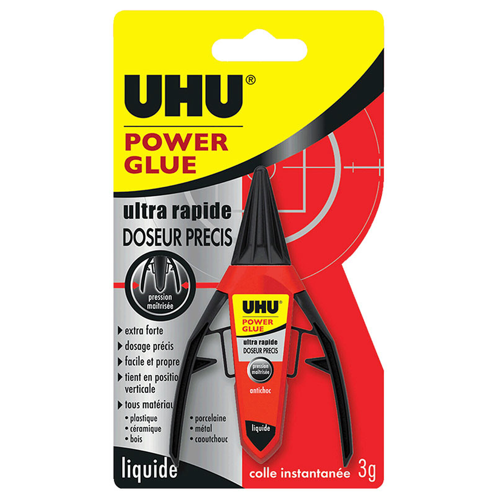 UHU colle tous supports extra forte Power glue