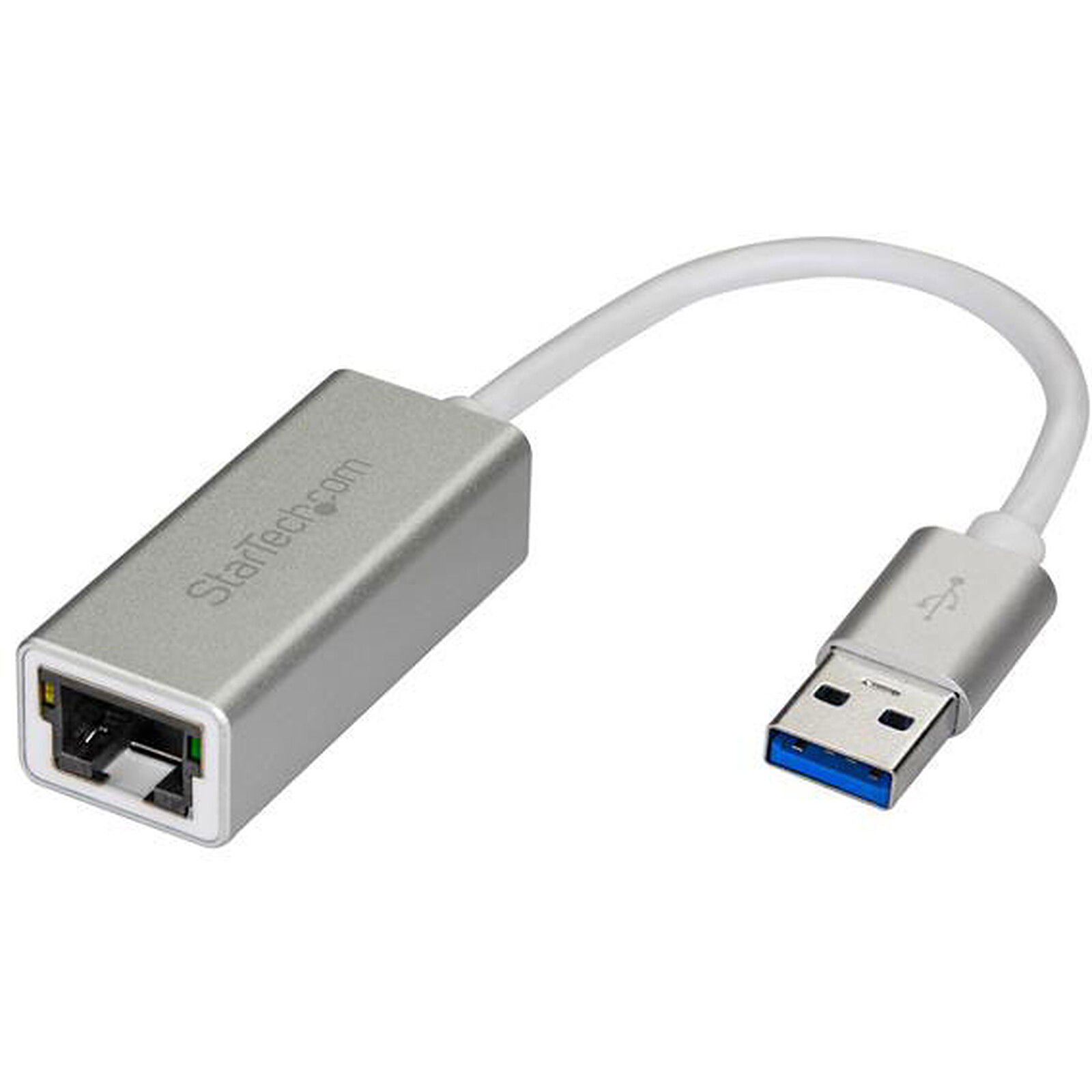 Adaptateur réseau USB 2.0 vers Gigabit Ethernet NIC - 10/100/1000 Mb/s -  M/F - Noir