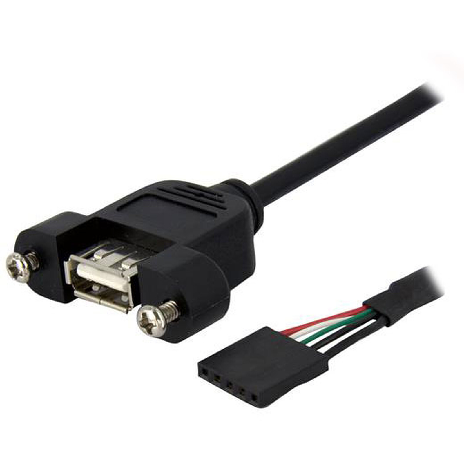 StarTech.com USB IDC 5-pin to internal USB A adapter cable - Internal connectivity StarTech.com on LDLC